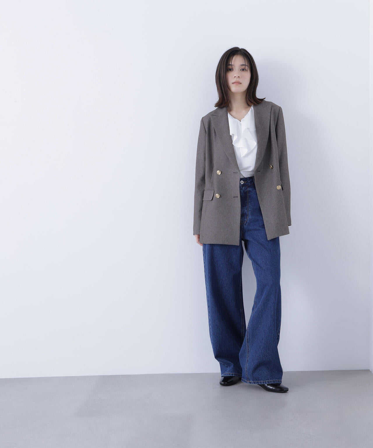 【Oggi・sweet掲載】【ちょうど、いい服】私に“ちょうどいい”ワイドストレートデニム