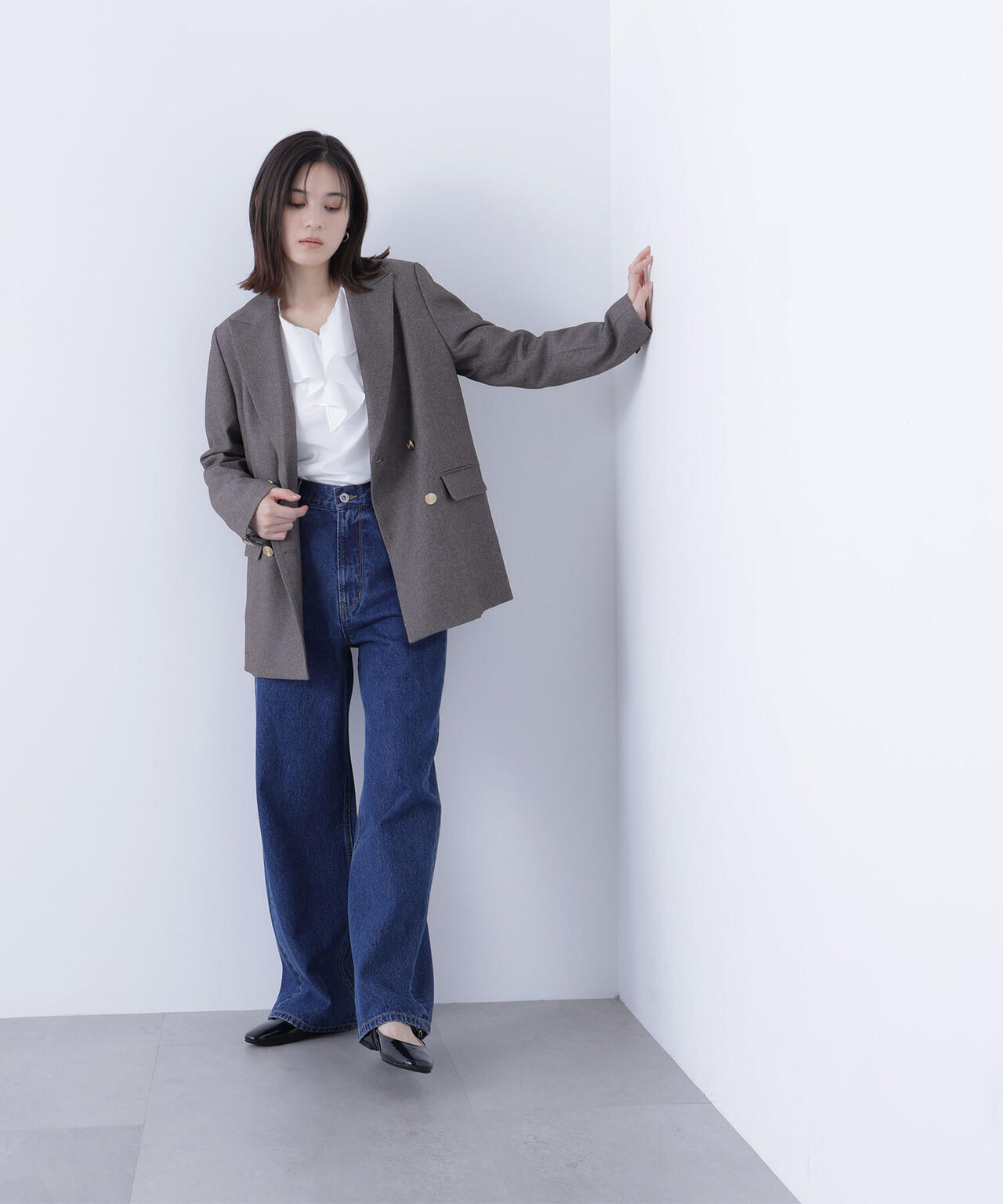 【Oggi・sweet掲載】【ちょうど、いい服】私に“ちょうどいい”ワイドストレートデニム