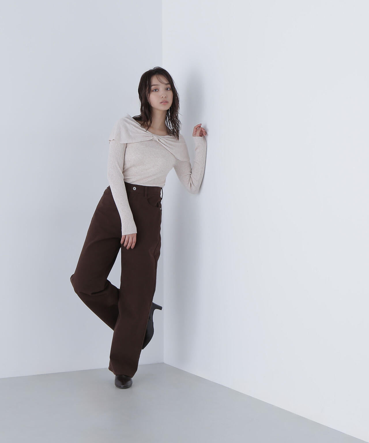 【Oggi掲載】【ちょうど、いい服】私に“ちょうどいい”ワイドストレートパンツ