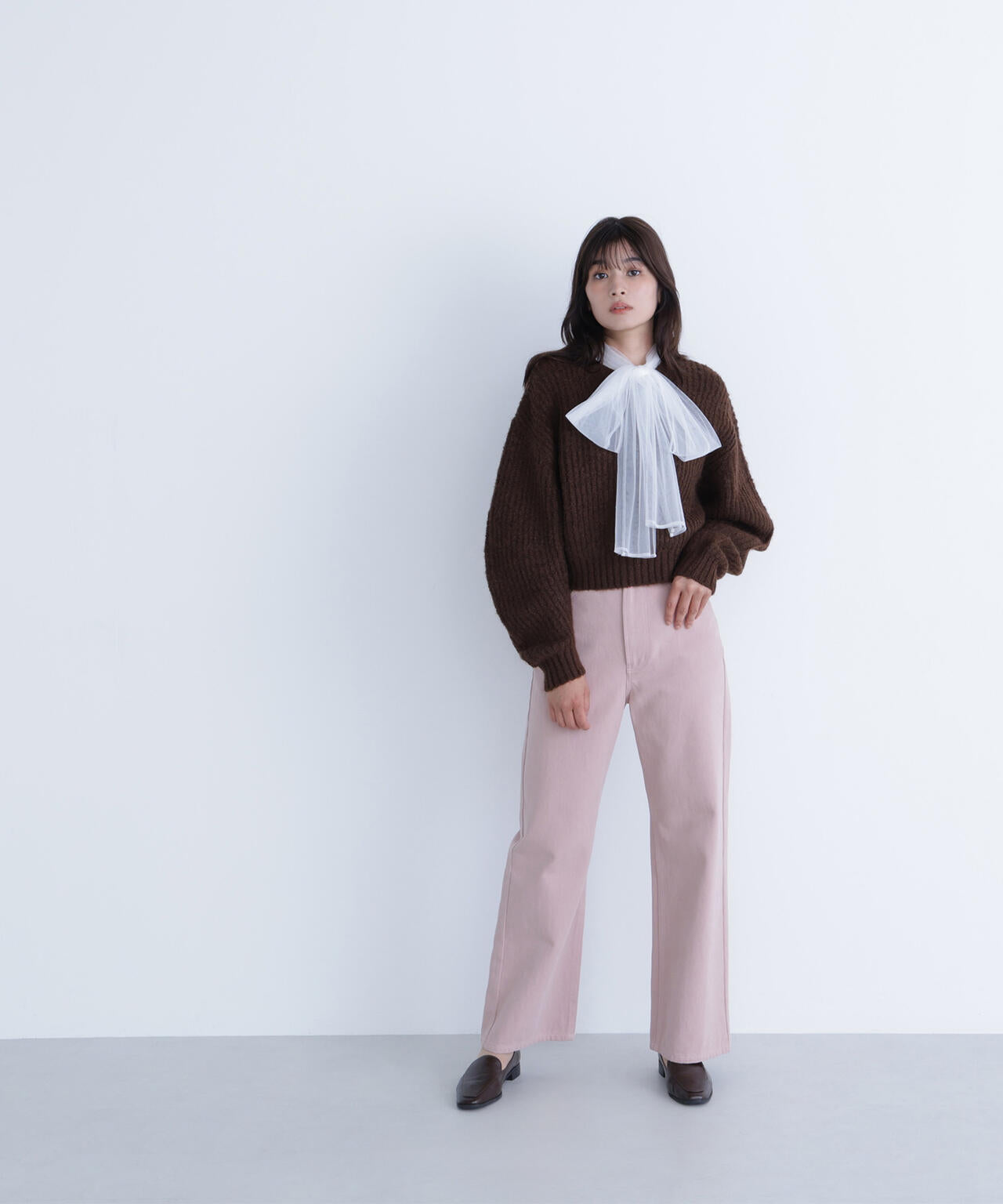 ちょうど、いい服＞私に“ちょうどいい”ワイドストレートパンツ