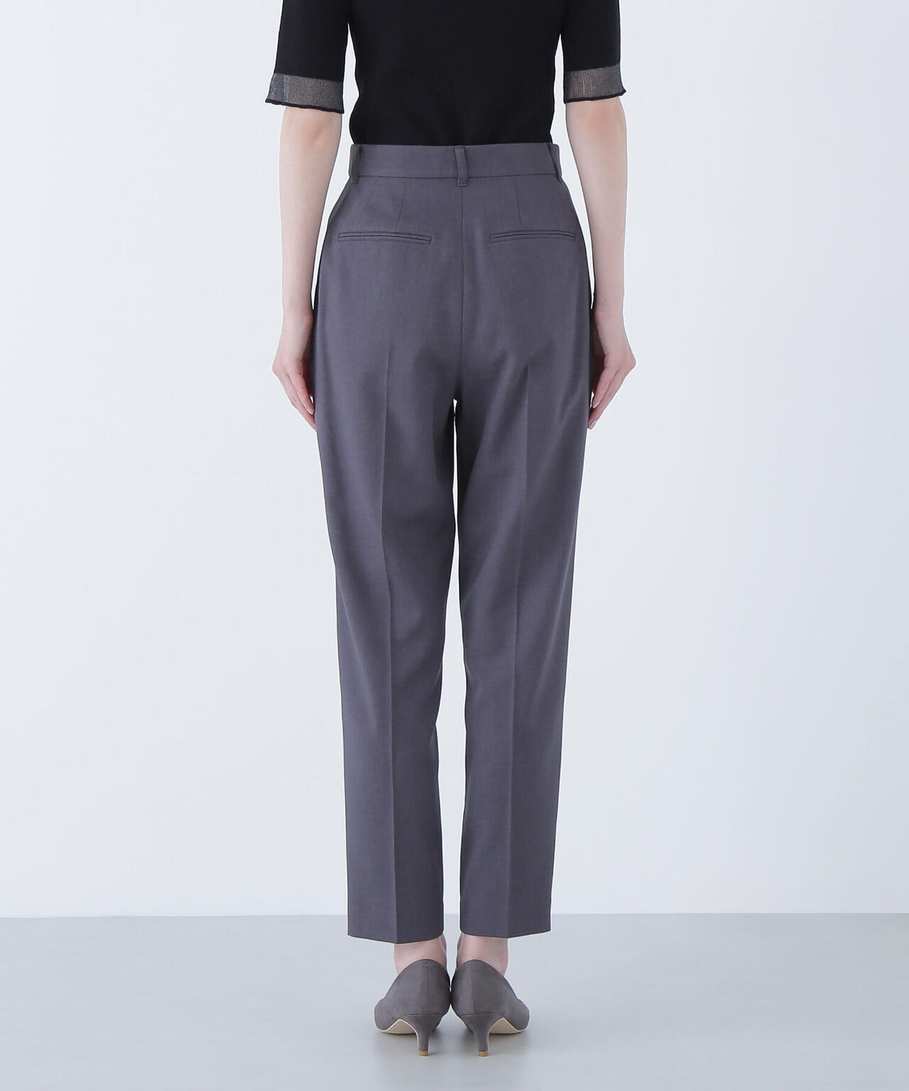 パウダリーツイルセットアップシリーズ テーパードパンツ