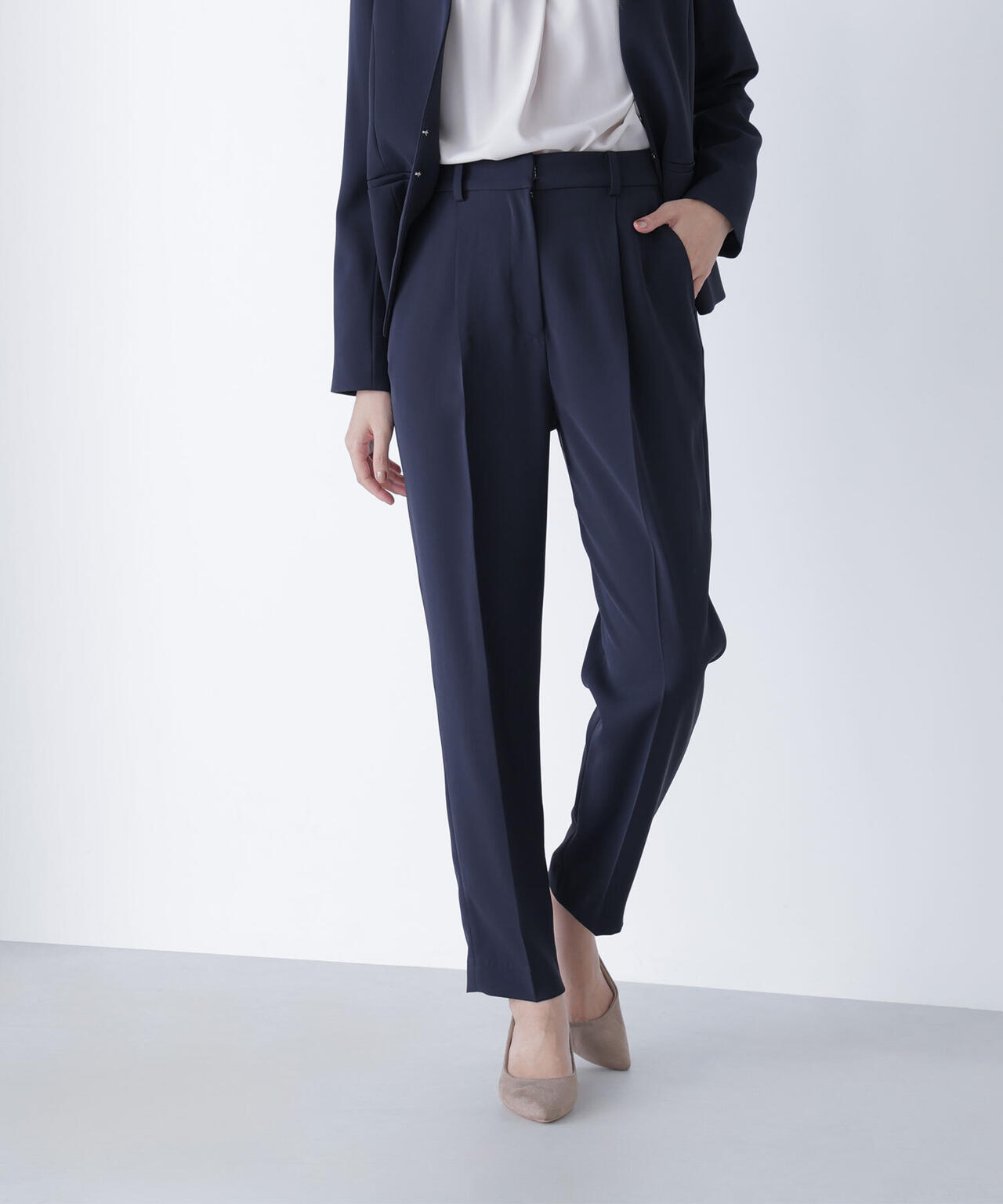 ストレッチツイルセットアップシリーズ テーパードパンツ