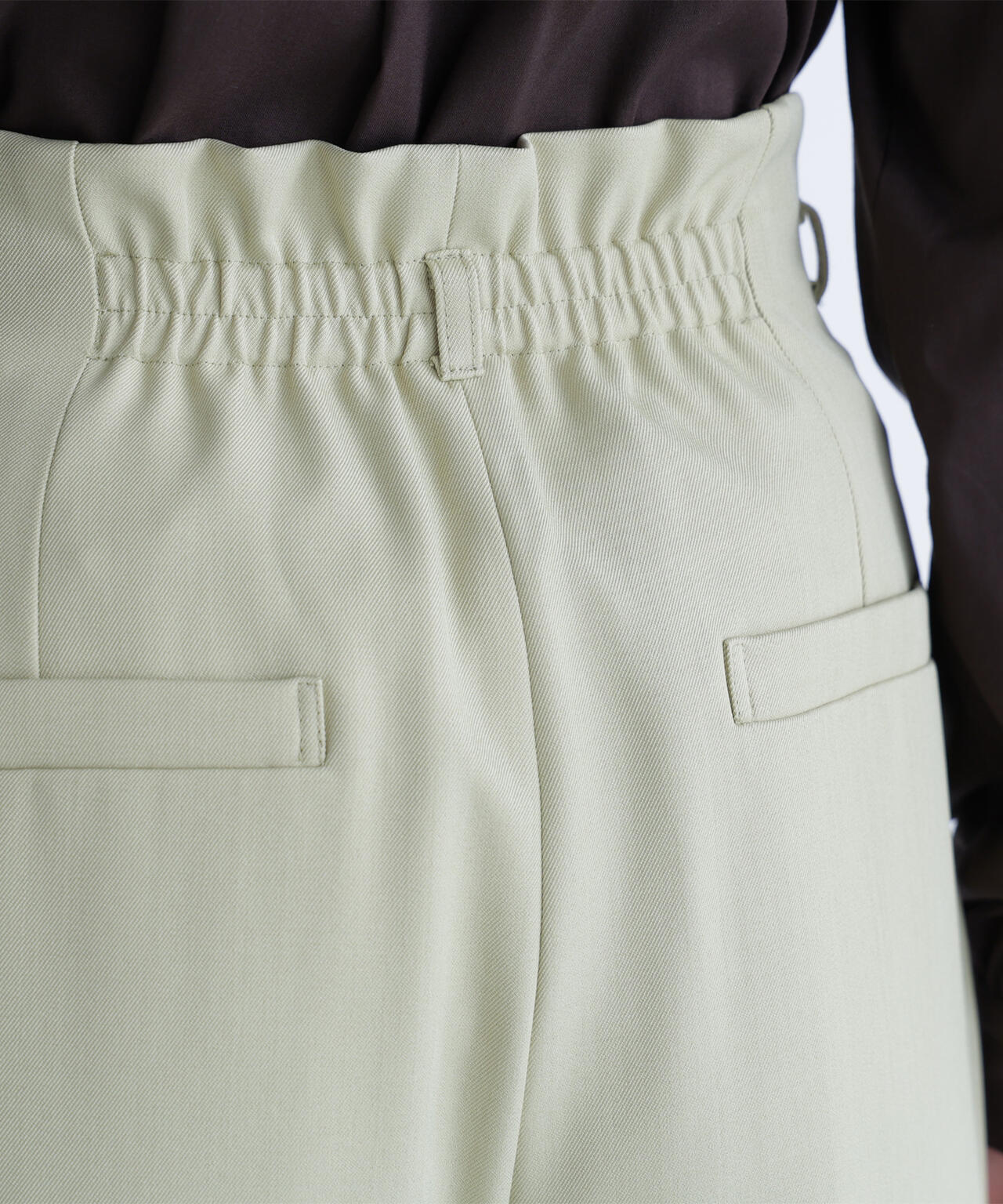 【CLASSY.掲載】【ちょうど、いい服】くびれ仕込みベルテッドパンツ