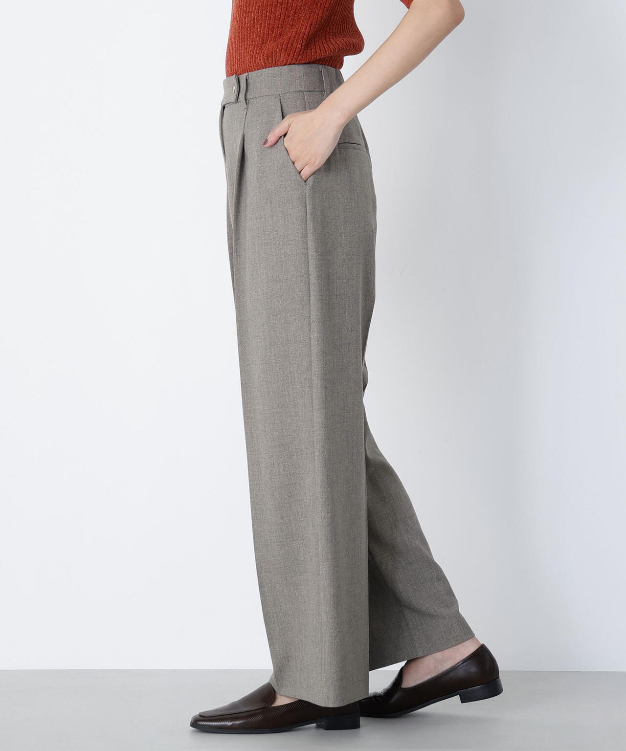 ボクシージャケットセットアップ パンツ | NATURAL BEAUTY BASIC ボクシージャケットセットアップ パンツ | NATURAL BEAUTY BASIC
