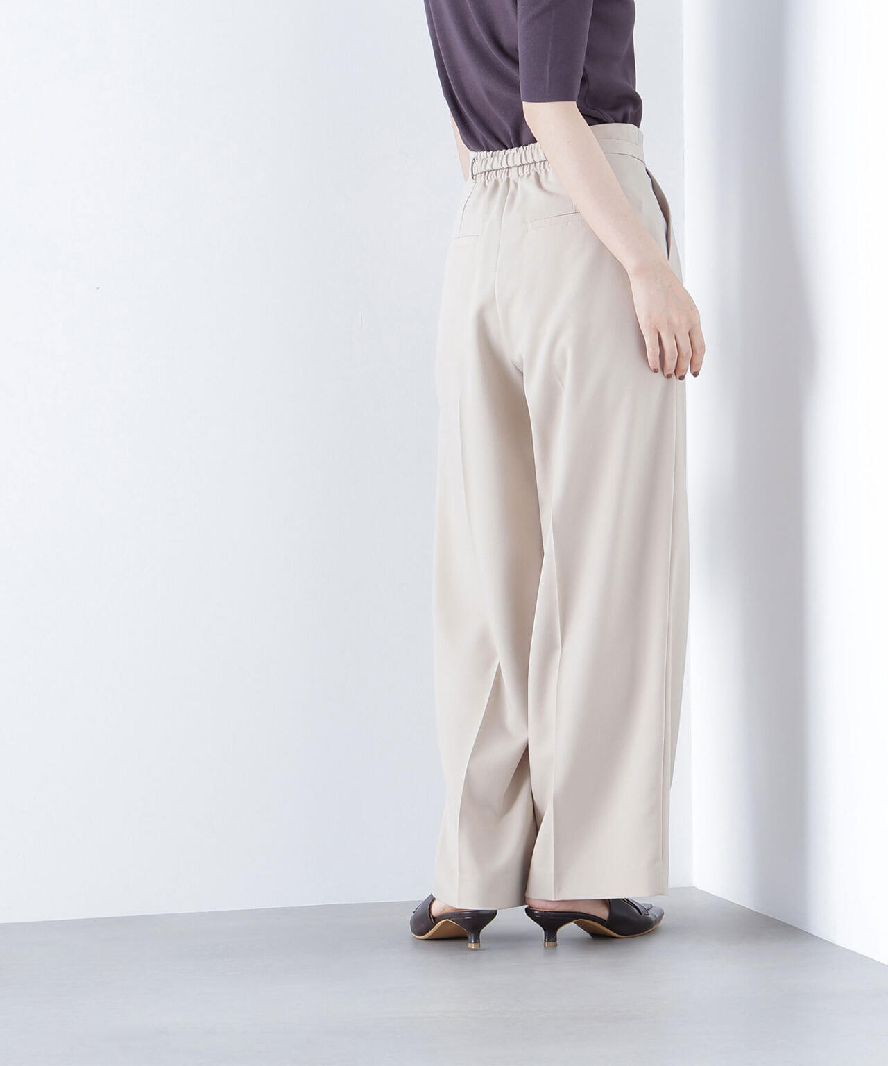 ビットベルトワイドパンツ | NATURAL BEAUTY BASIC（ナチュラル