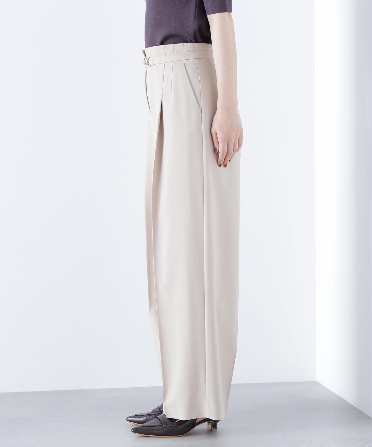 ビットベルトワイドパンツ