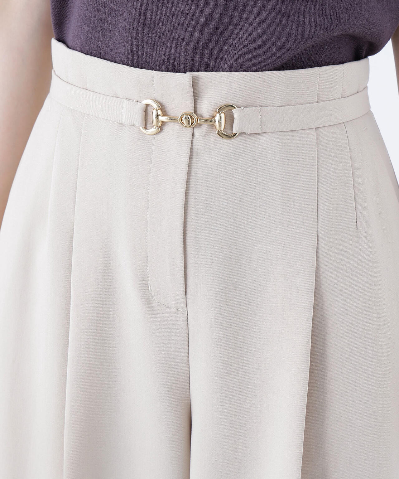 ビットベルトワイドパンツ