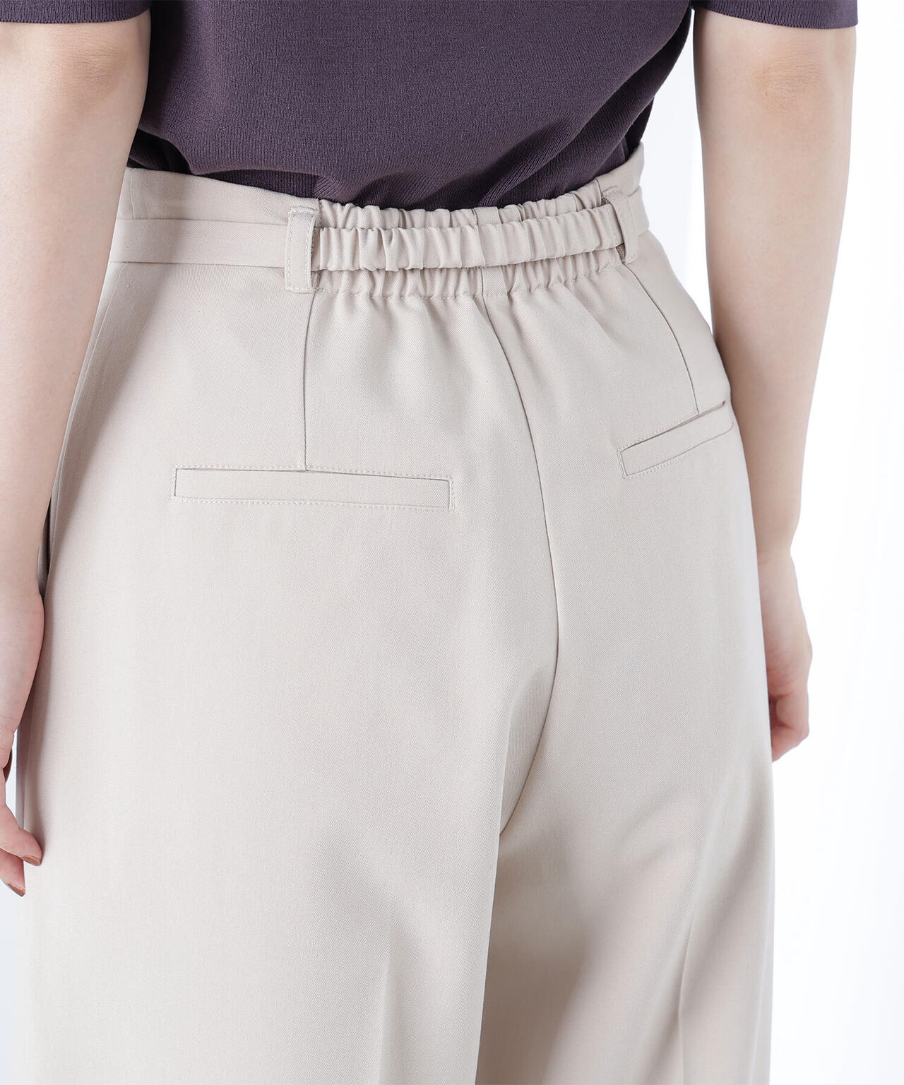 ビットベルトワイドパンツ