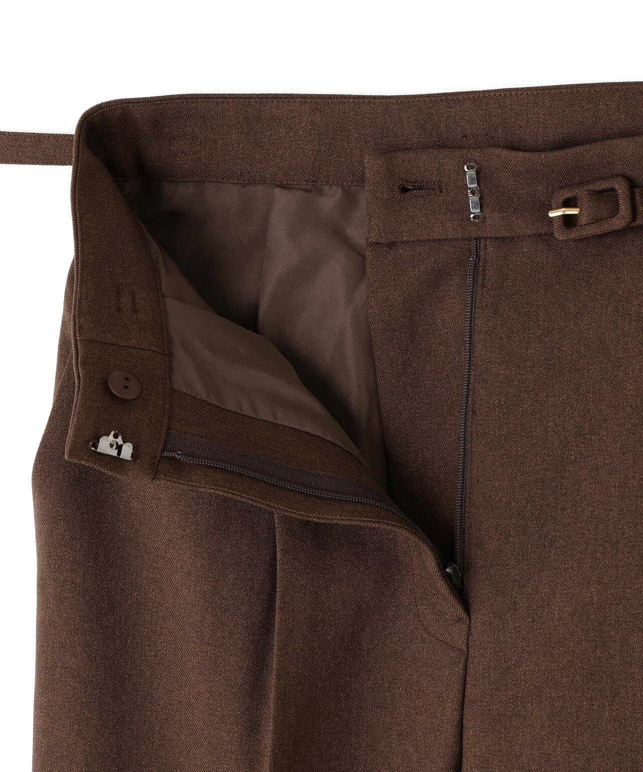 ウーステッドライクツイル SETUP テーパードパンツ