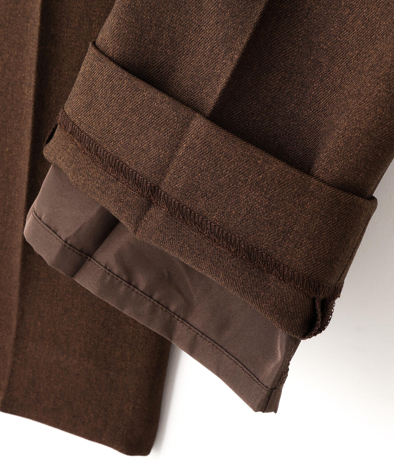 ウーステッドライクツイル SETUP テーパードパンツ | NATURAL BEAUTY