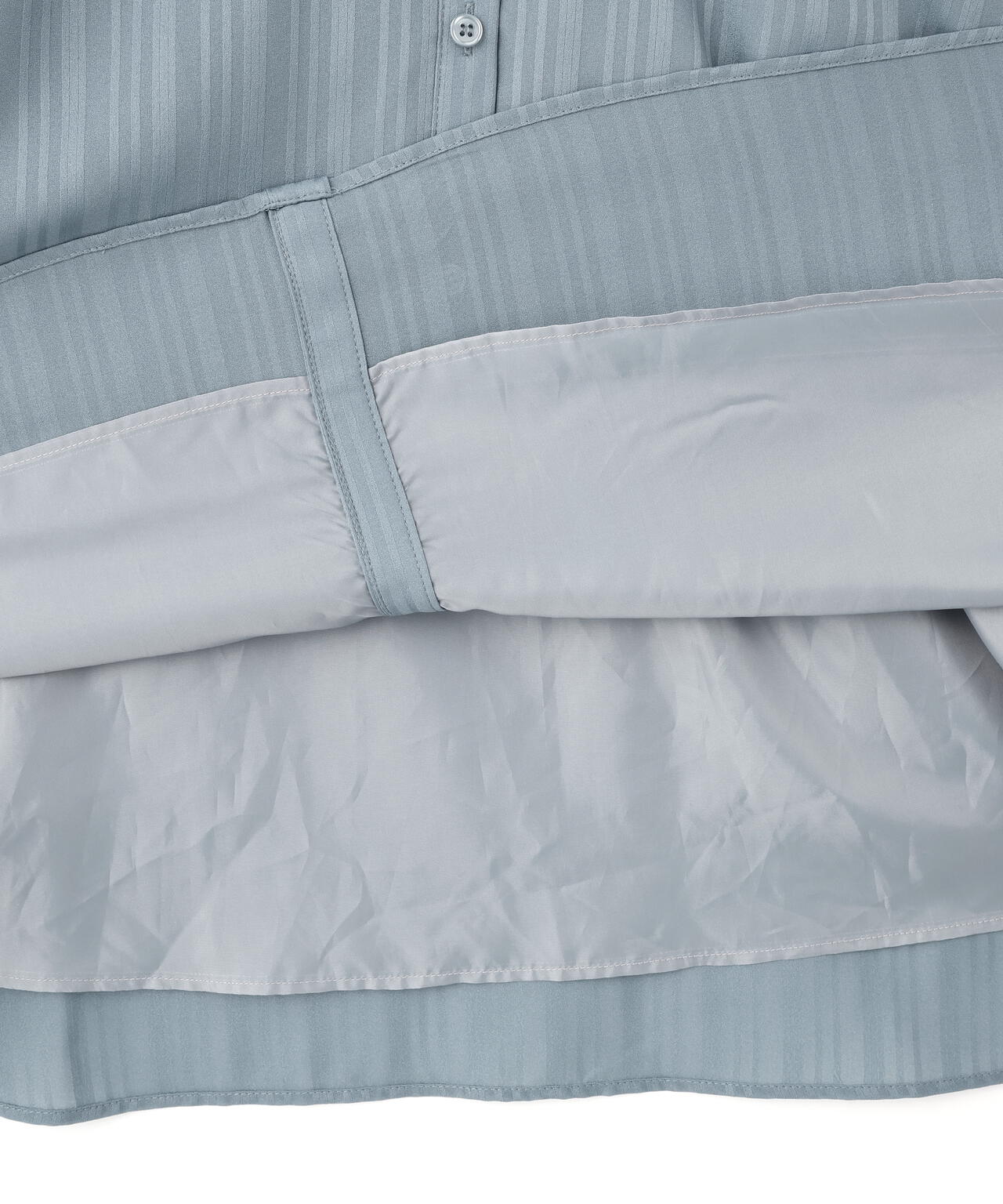 ベルテッドシャドーストライプワンピース