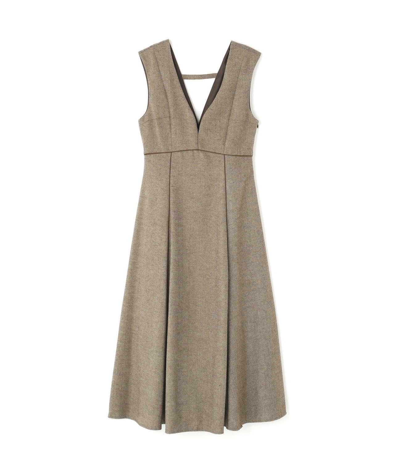 ニュアンスVネックジャンスカ