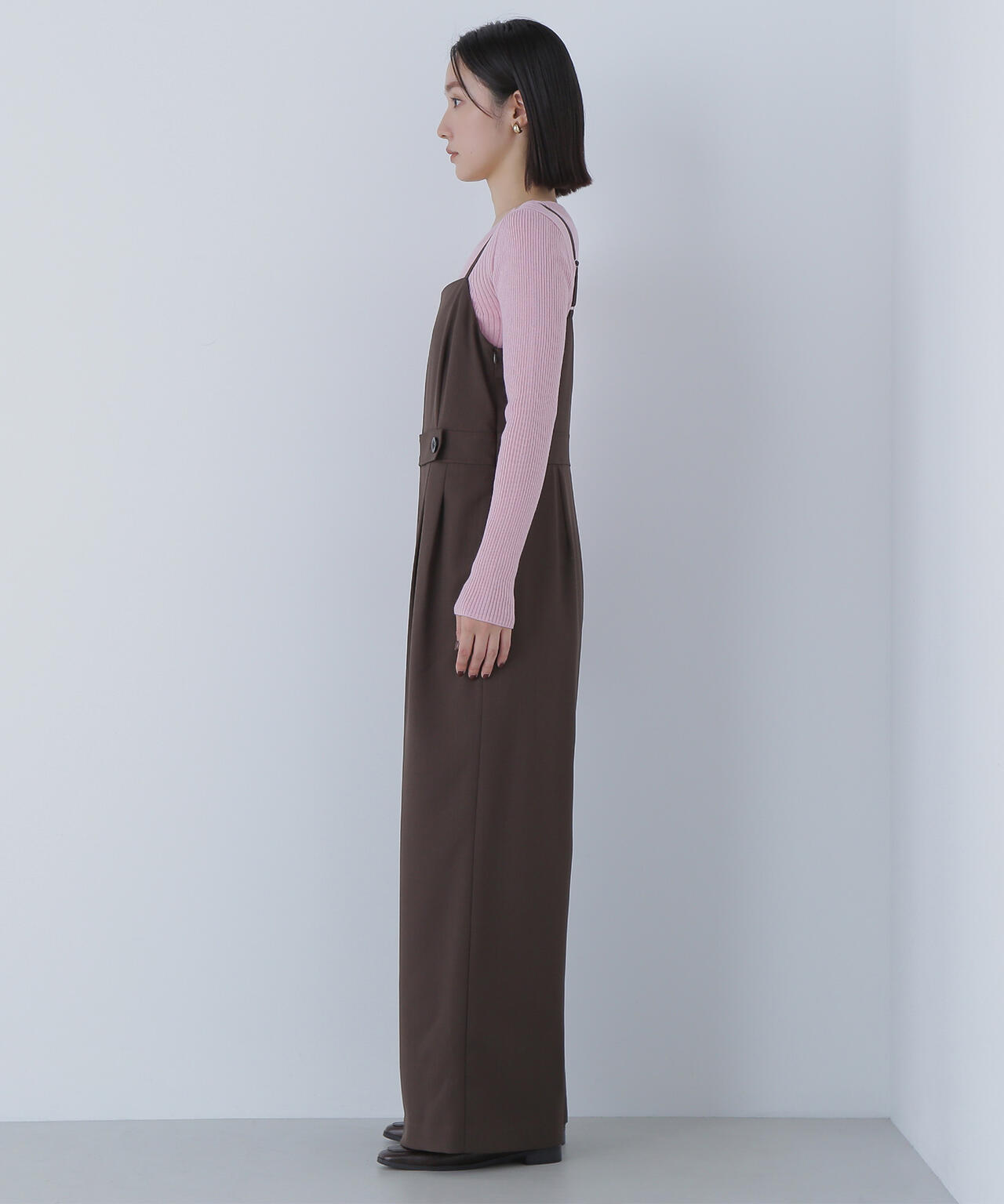 ナチュラルビューティーベーシック（NATURAL BEAUTY BASIC）/サイドボタンキャミオールインワン サイドボタンキャミオールインワン | NATURAL BEAUTY BASIC