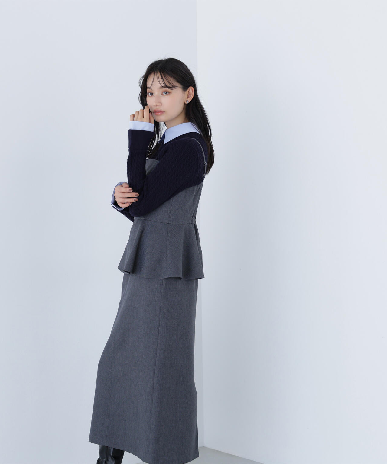 ペプラムキャミジャンスカ | NATURAL BEAUTY BASIC（ナチュラル