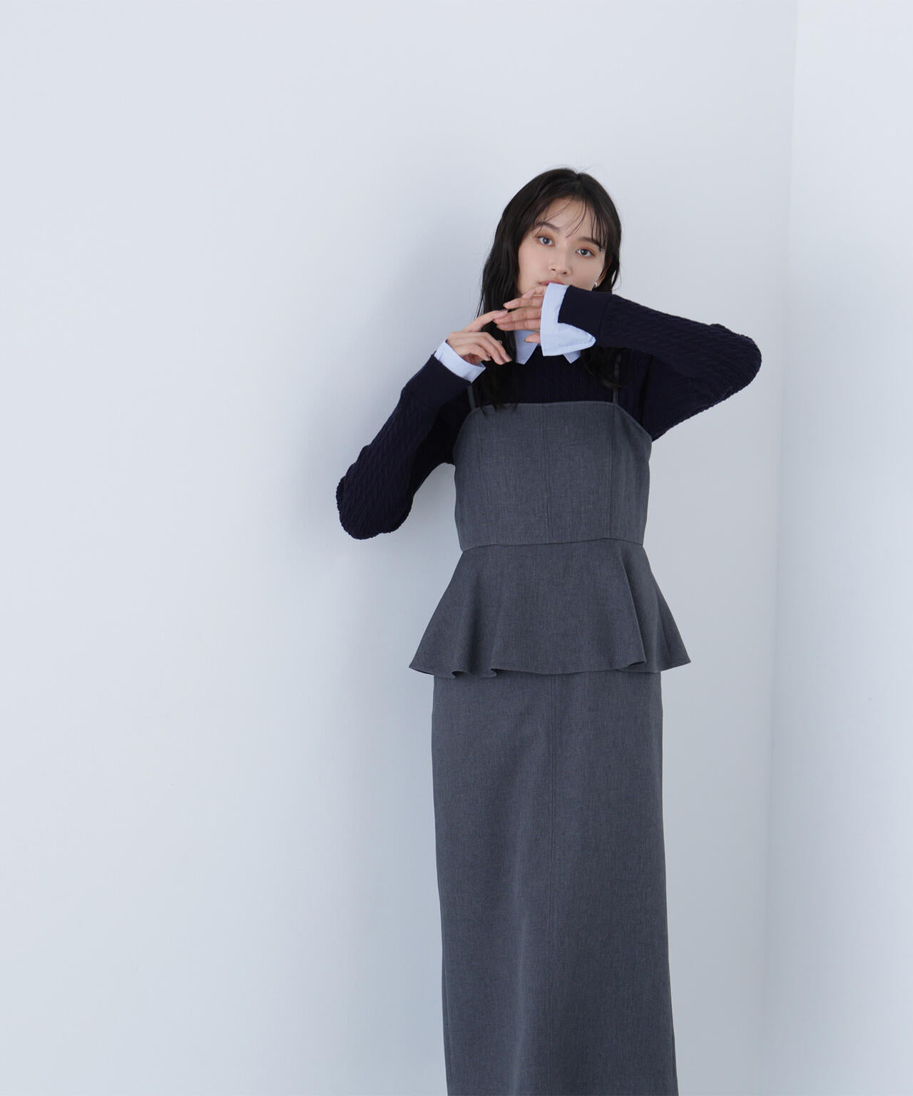 ペプラムキャミジャンスカ | NATURAL BEAUTY BASIC（ナチュラル