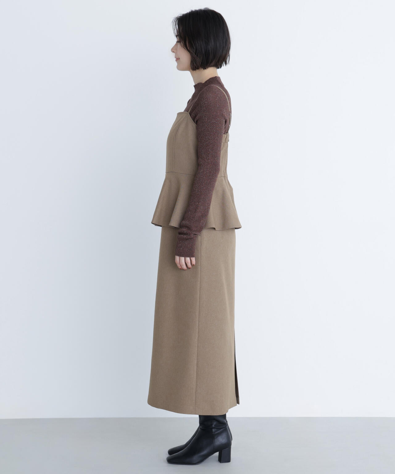 ペプラムキャミジャンスカ | NATURAL BEAUTY BASIC（ナチュラル