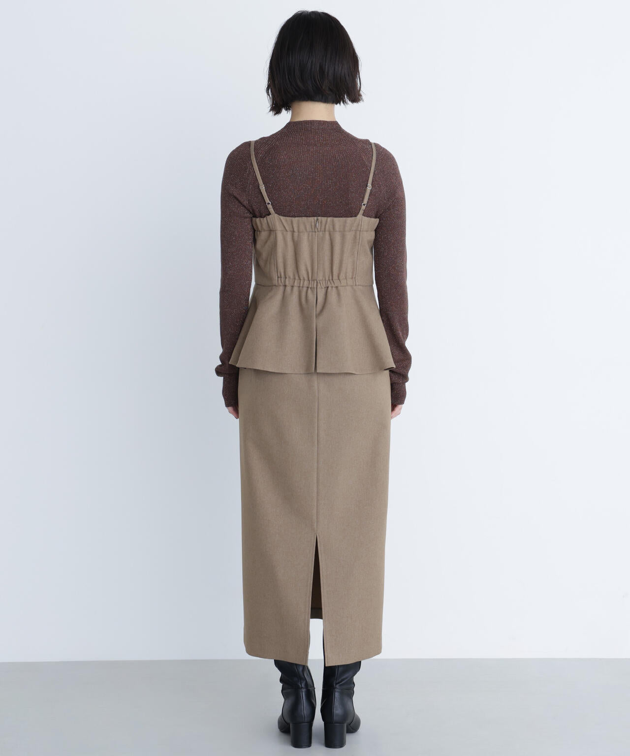 ペプラムキャミジャンスカ | NATURAL BEAUTY BASIC（ナチュラル  