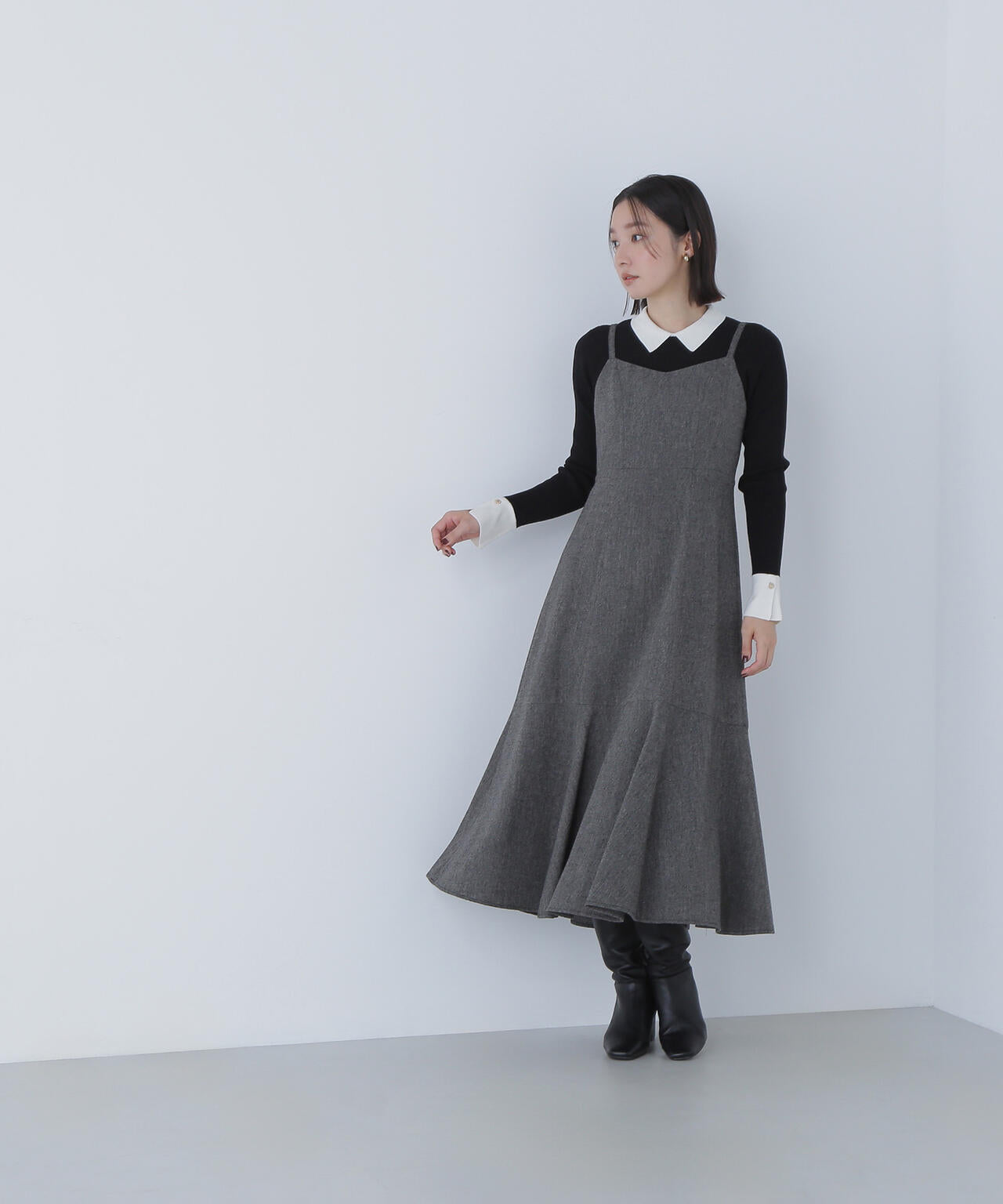 バックリボンジャンスカ | NATURAL BEAUTY BASIC（ナチュラル