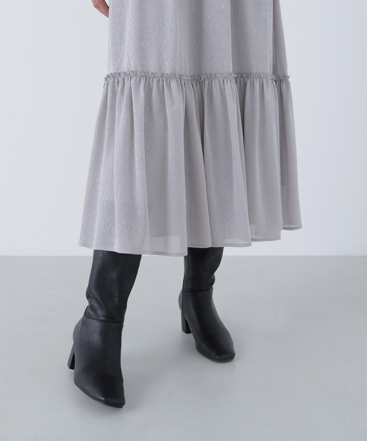 横浜ジョイナス・mix.tokyo限定カラー：グレー】バックリボン