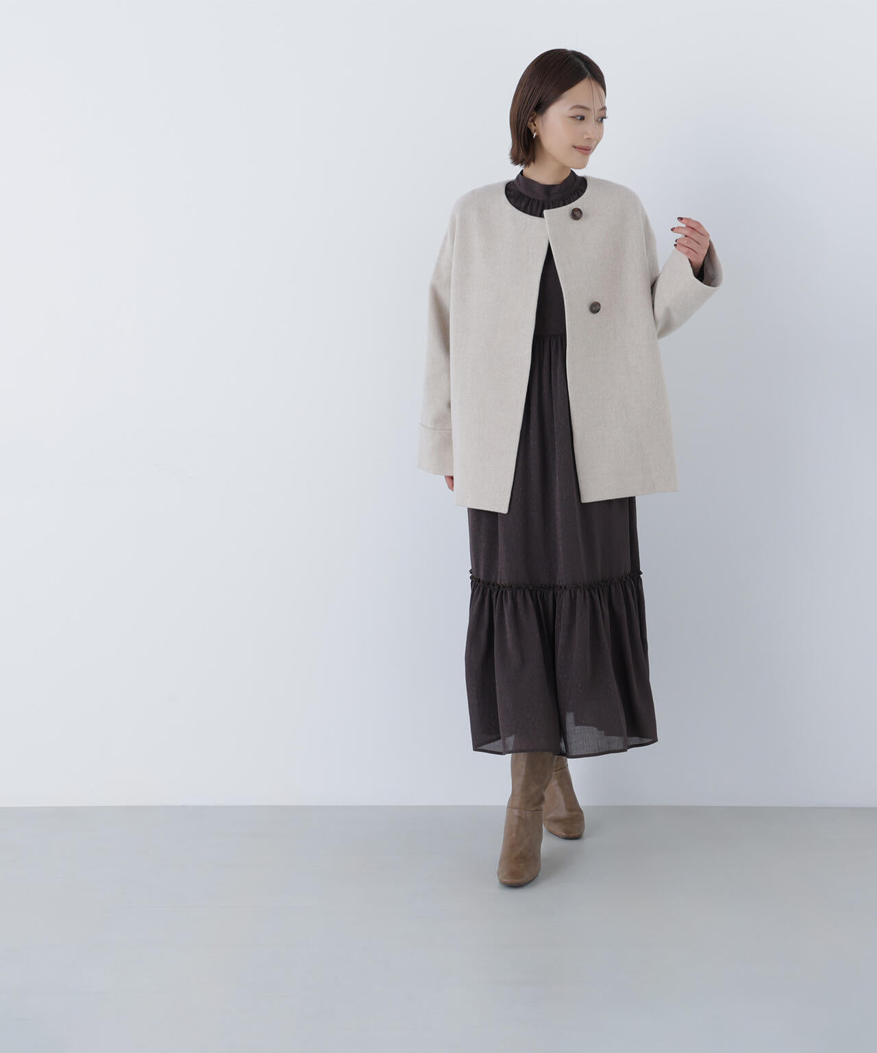 横浜ジョイナス・mix.tokyo限定カラー：グレー】バックリボン