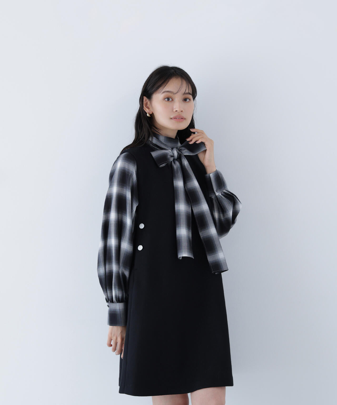 圧縮ミニジャンスカ | NATURAL BEAUTY BASIC（ナチュラルビューティー