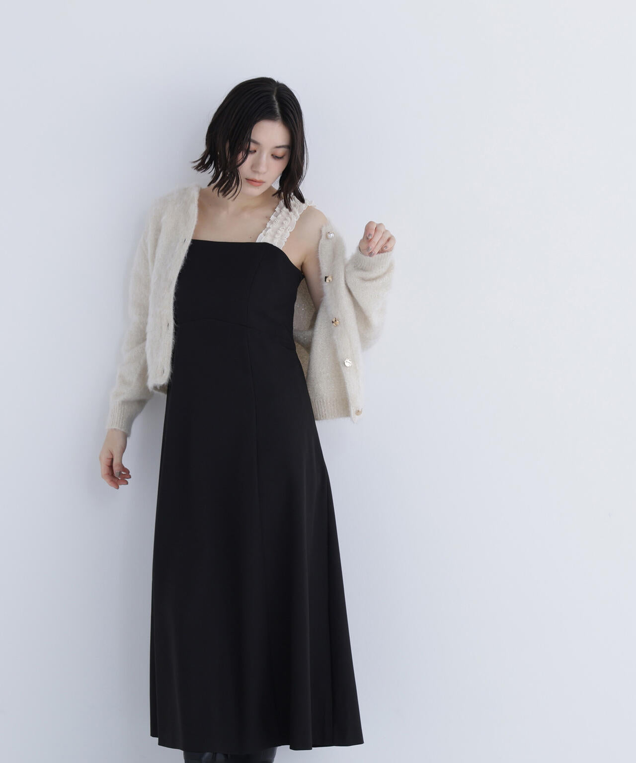 【白宮みずほさんコラボ】フリルショルダージャンスカ