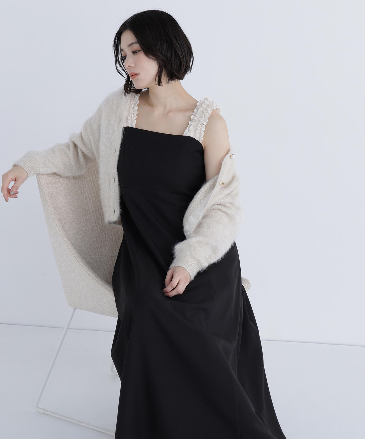 【白宮みずほさんコラボ】フリルショルダージャンスカ