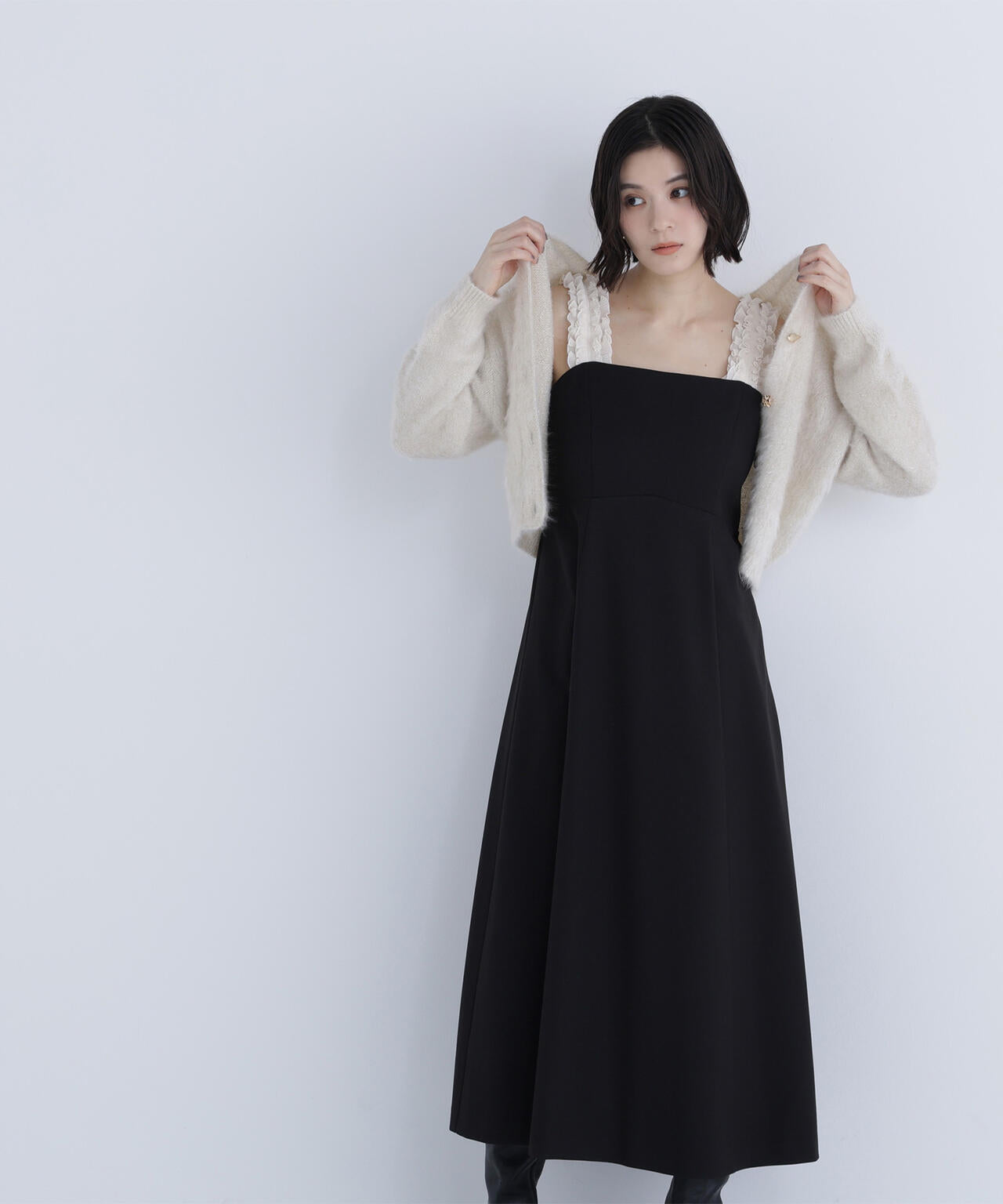 【白宮みずほさんコラボ】フリルショルダージャンスカ