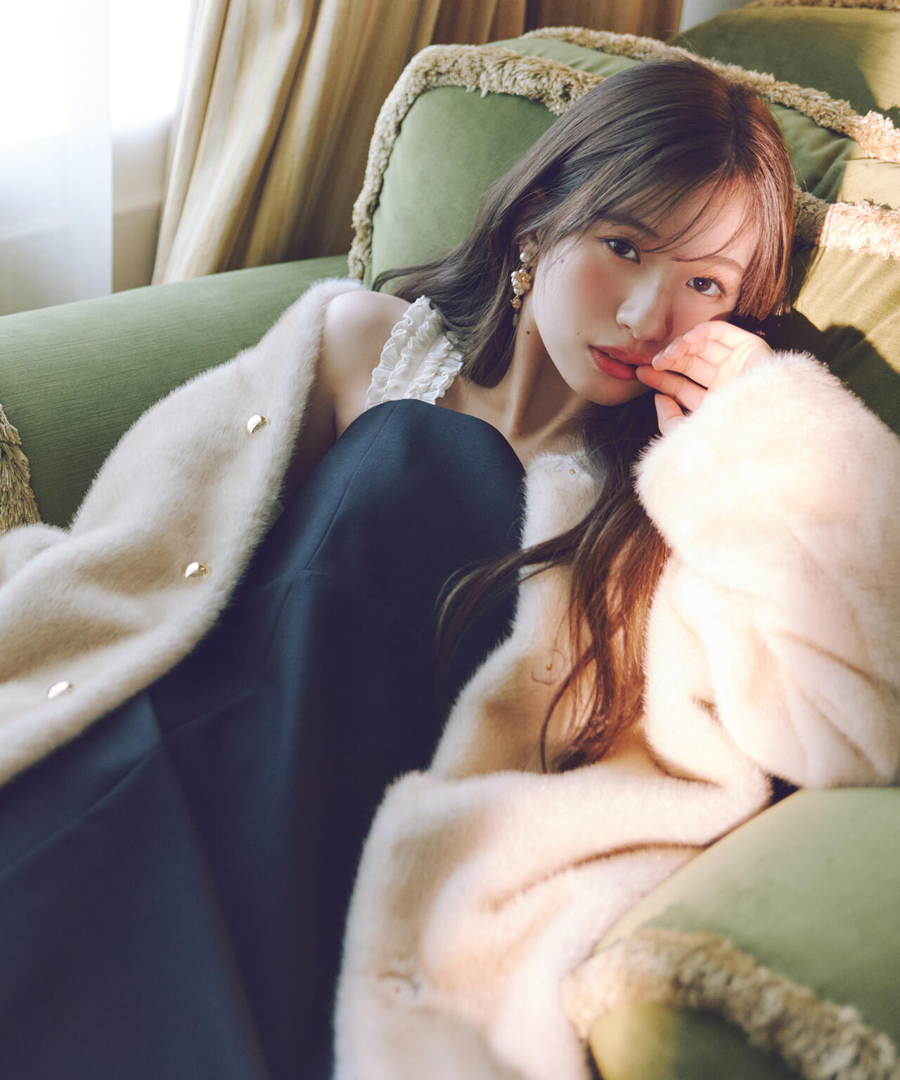 【白宮みずほさんコラボ】フリルショルダージャンスカ