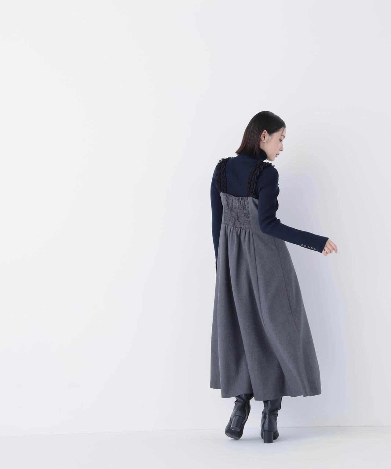 【白宮みずほさんコラボ】フリルショルダージャンスカ