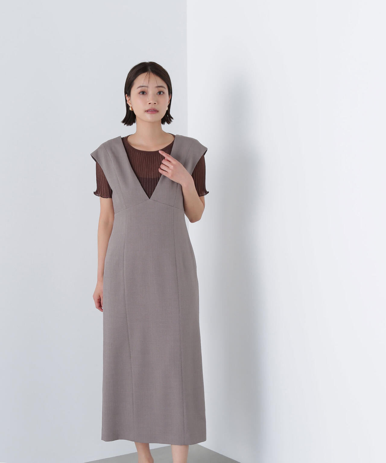 シャークスキンナロージャンスカ | NATURAL BEAUTY BASIC（ナチュラル