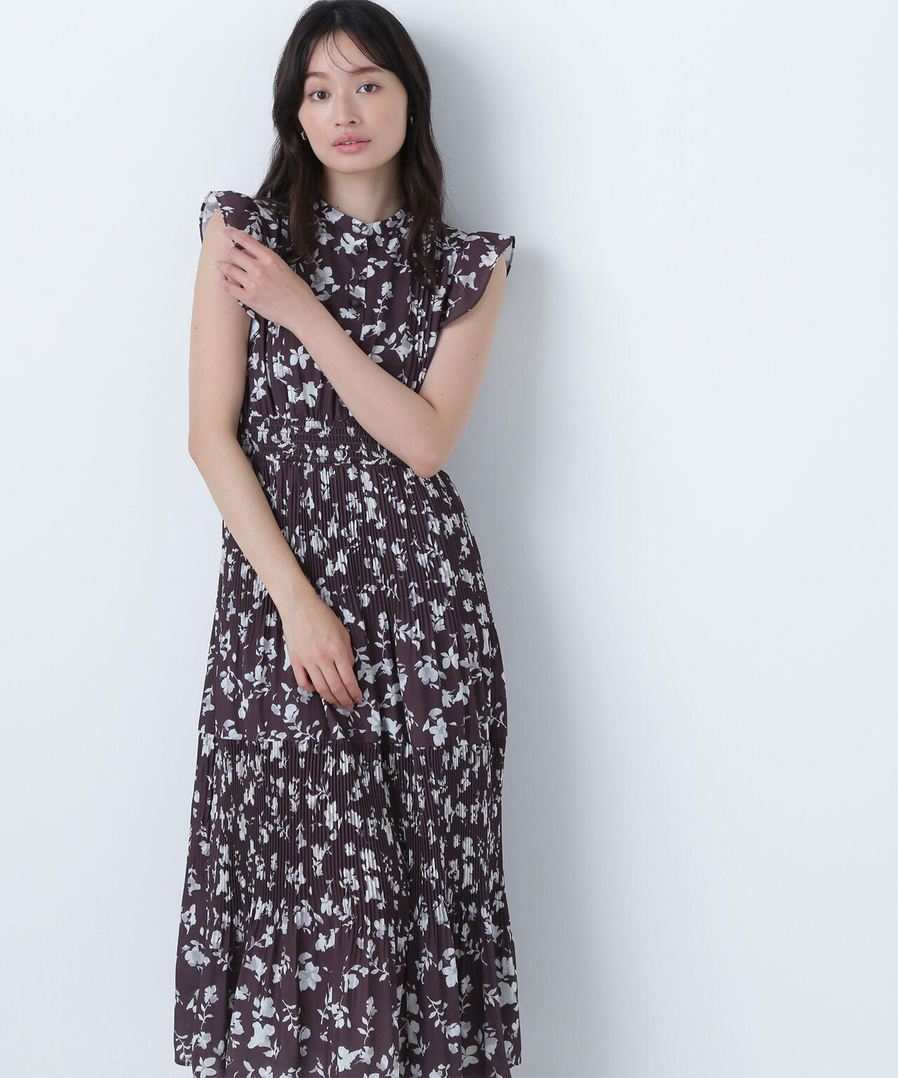 ぼかしフラワープリントワンピース | NATURAL BEAUTY BASIC