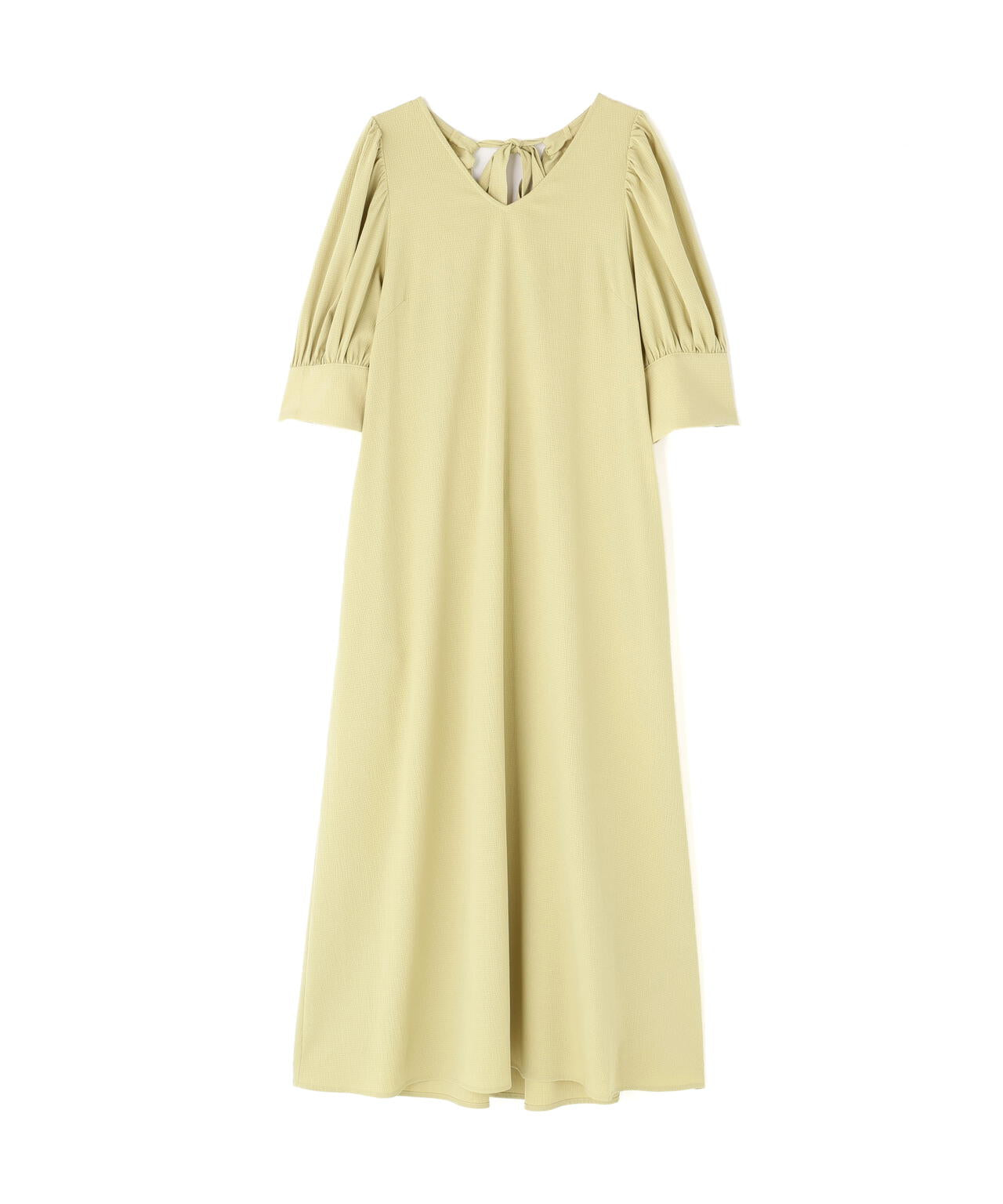 バックリボンリラクシーワンピース