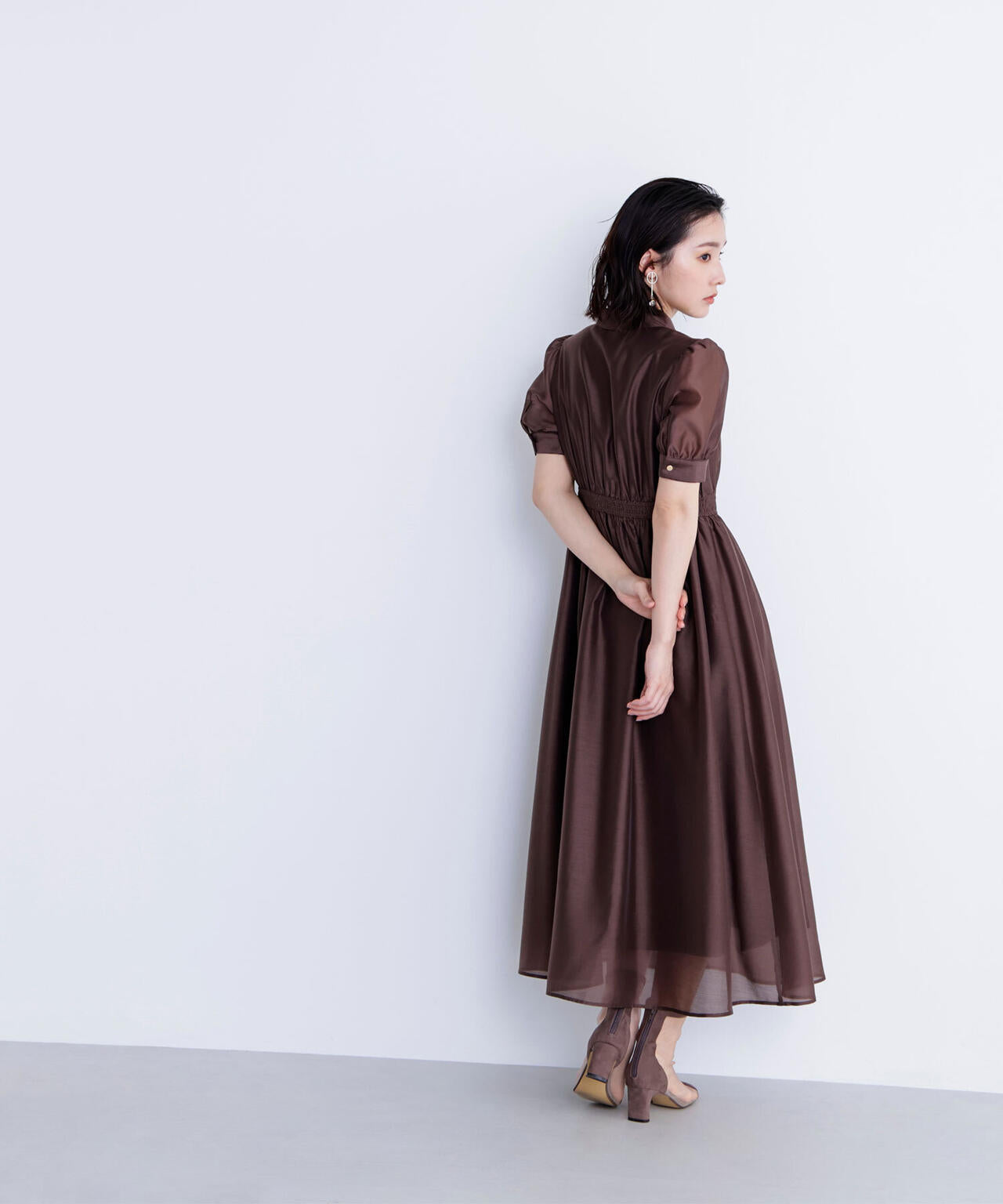 シアーシャツワンピース | NATURAL BEAUTY BASIC（ナチュラル