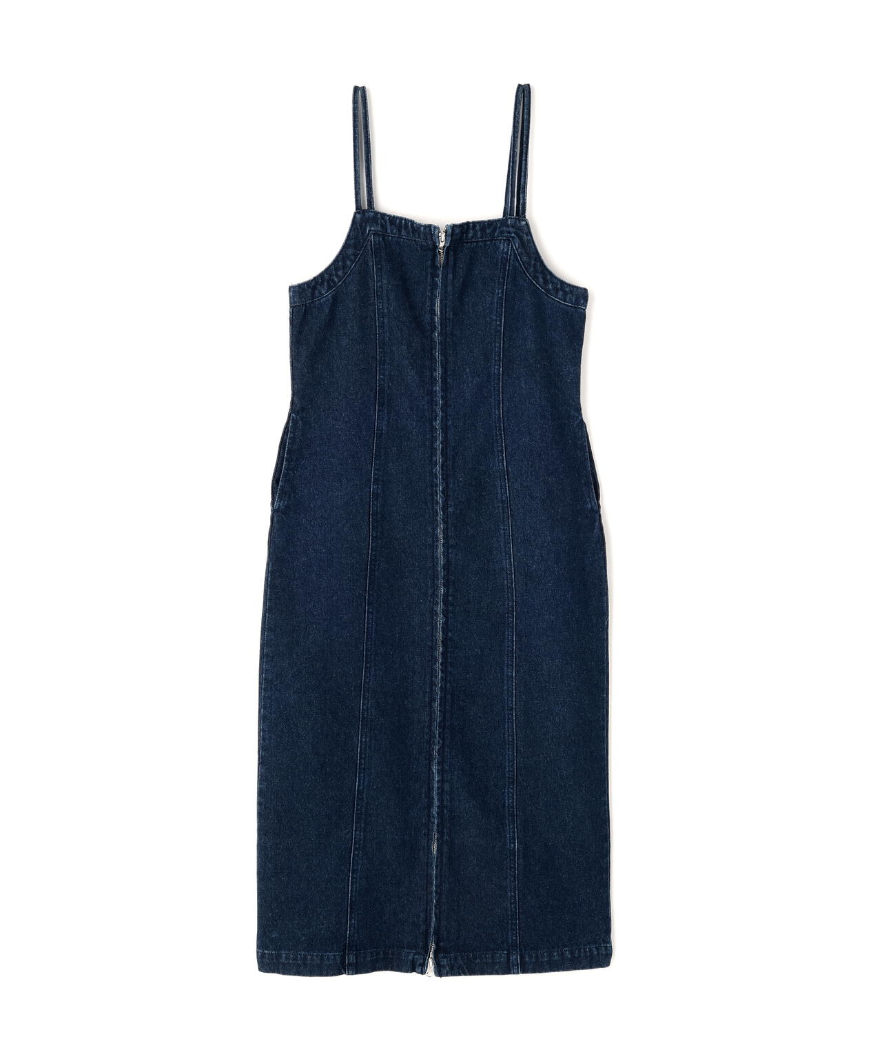 デニムナローキャミワンピース