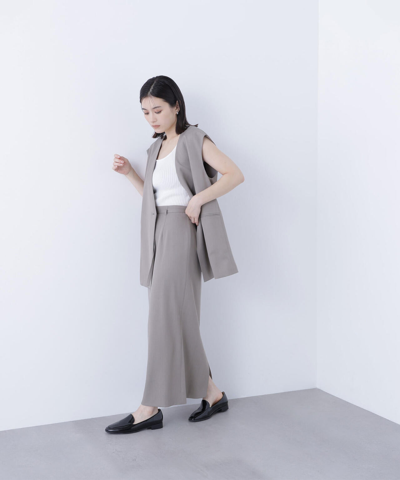 ボクシージレ＆ナロースカート