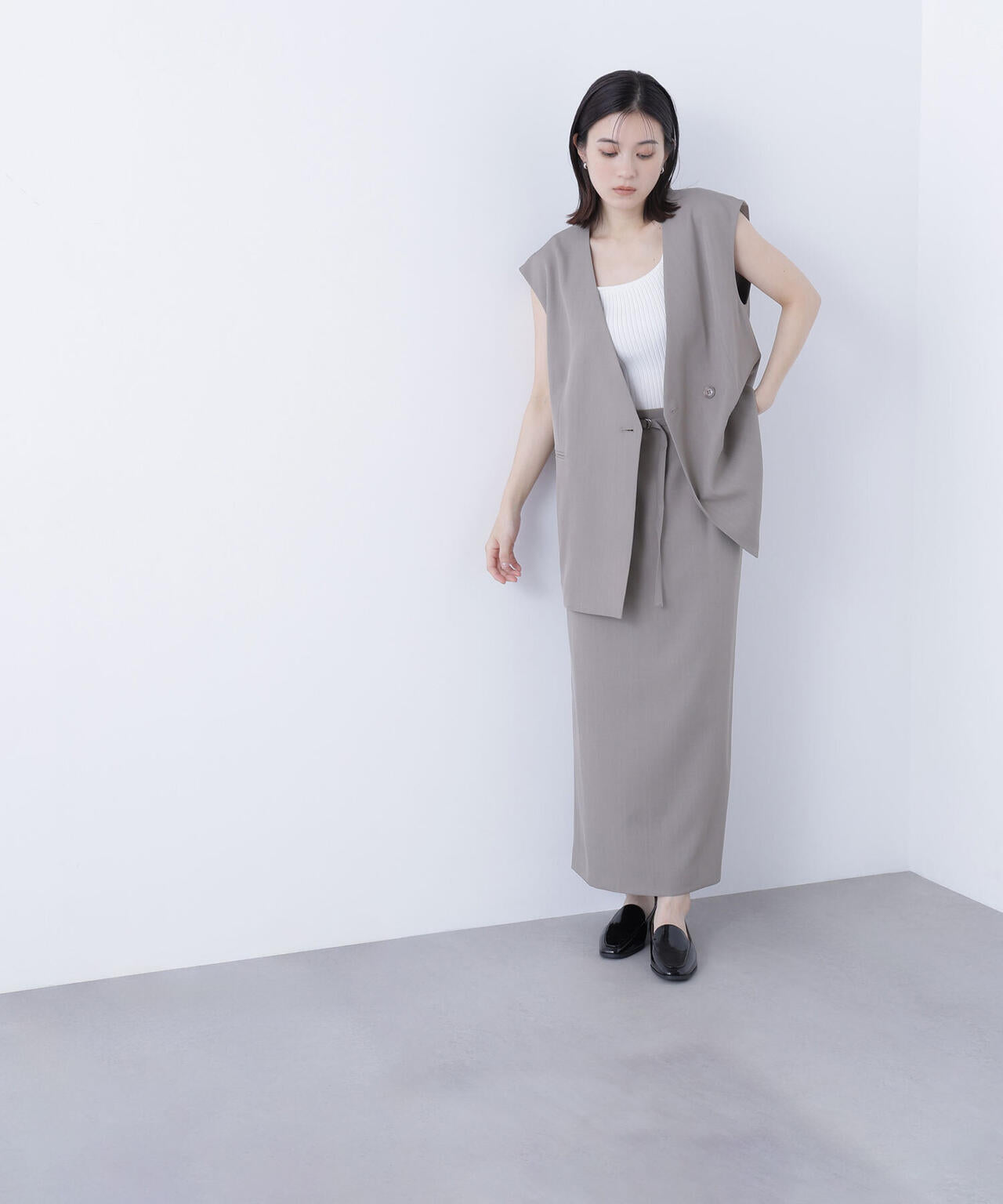 ボクシージレ＆ナロースカート