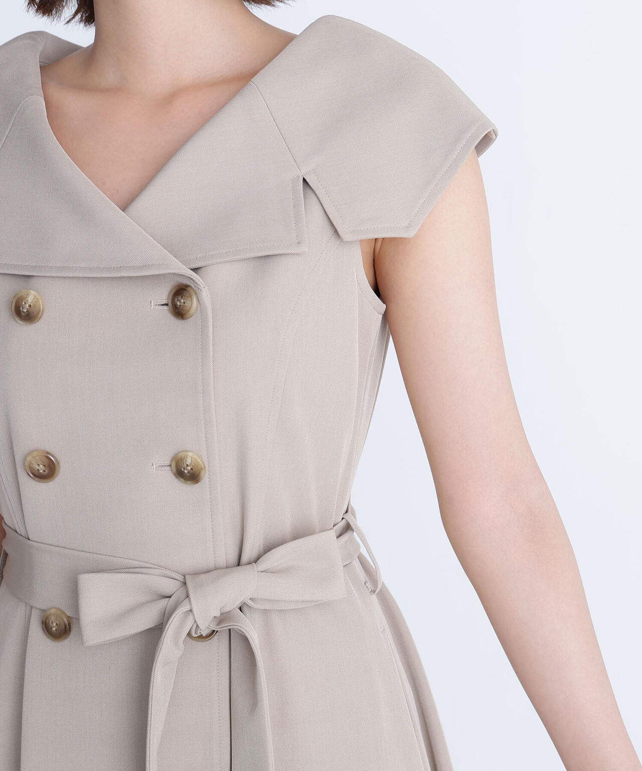 トレンチディテールワンピース