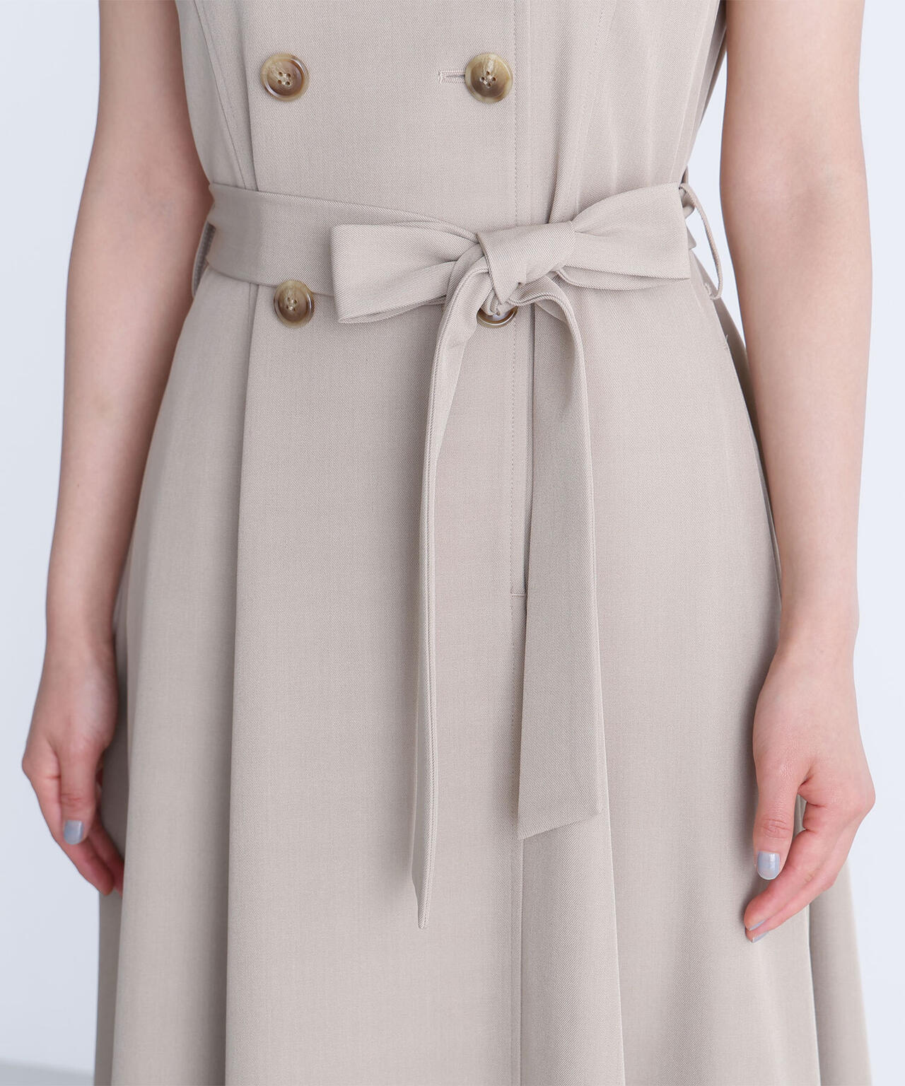 トレンチディテールワンピース