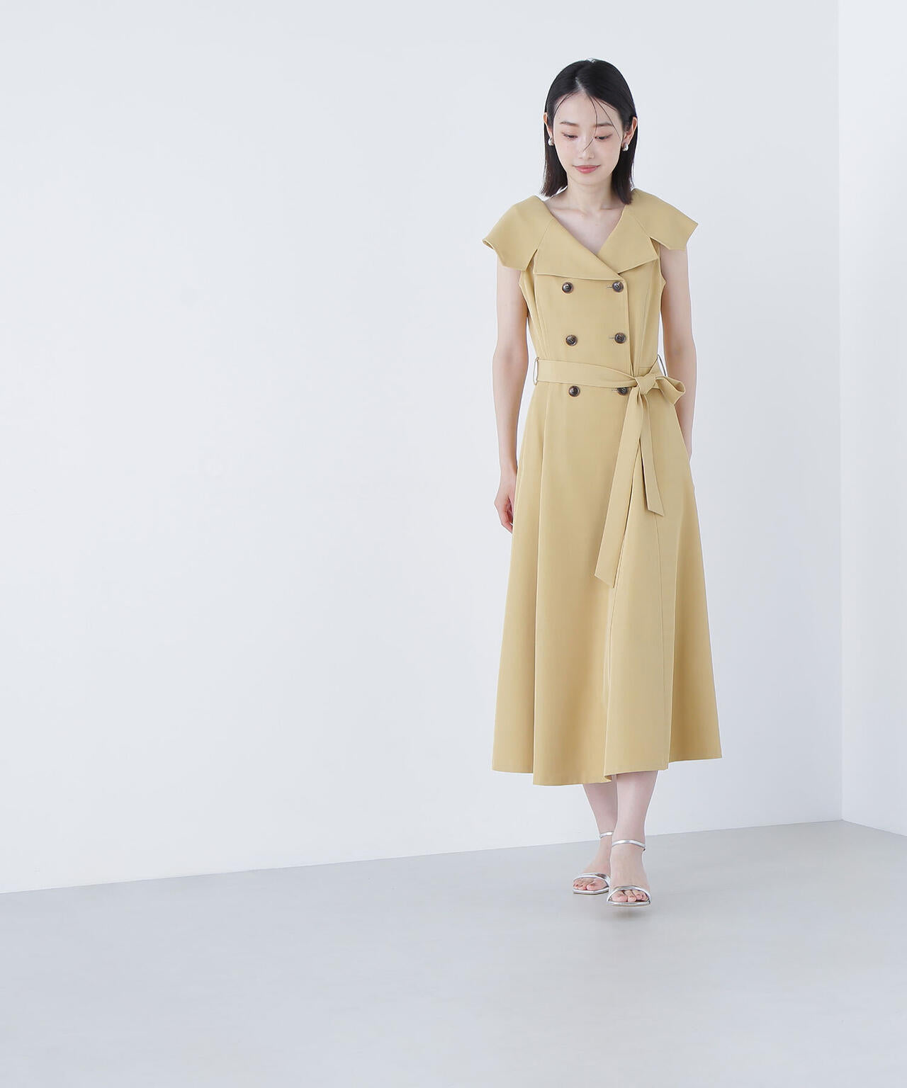 トレンチディテールワンピース