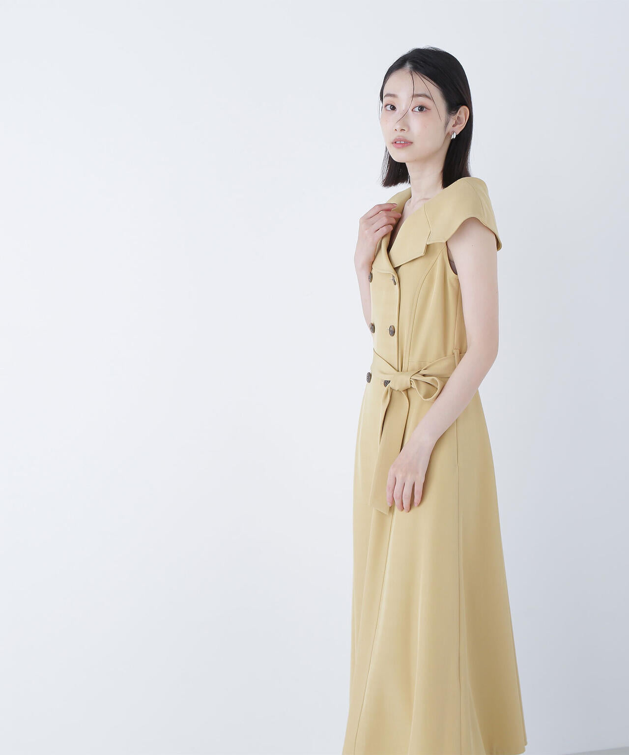 トレンチディテールワンピース | NATURAL BEAUTY BASIC（ナチュラル