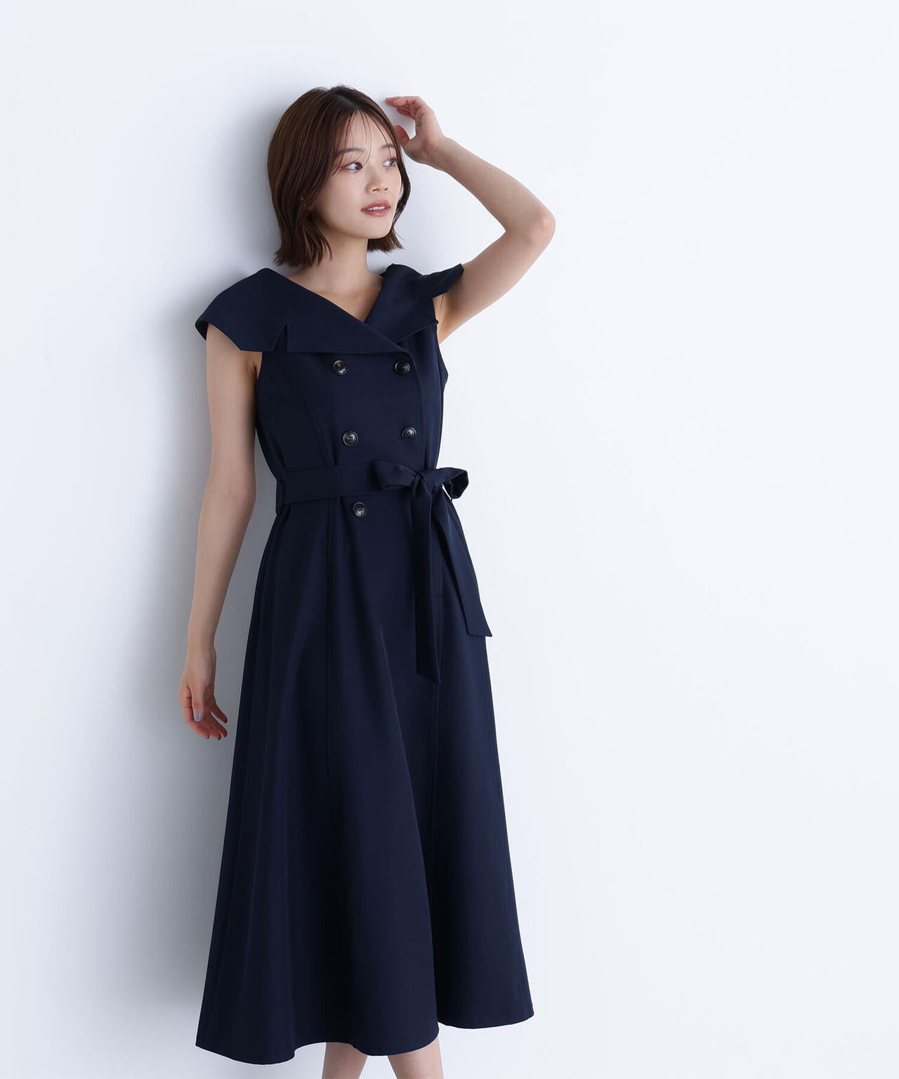 トレンチディテールワンピース