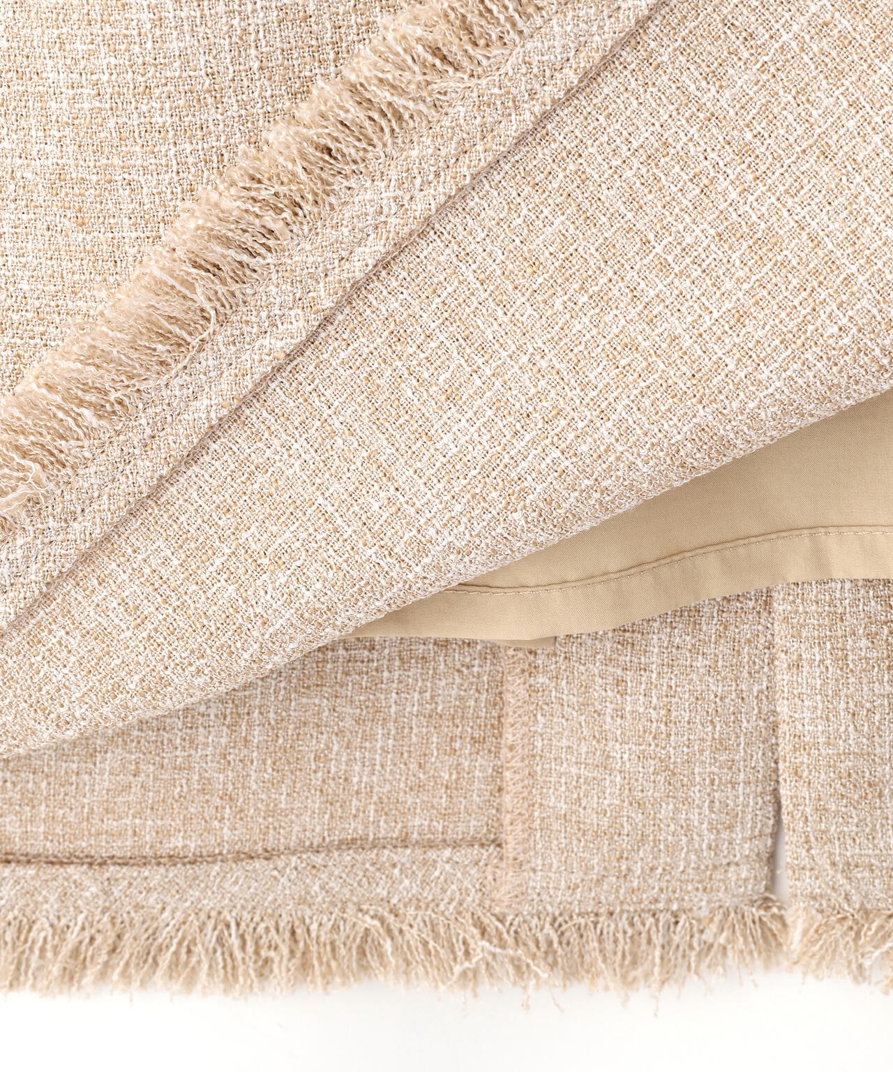 ツイードジャケット＆ナローワンピース