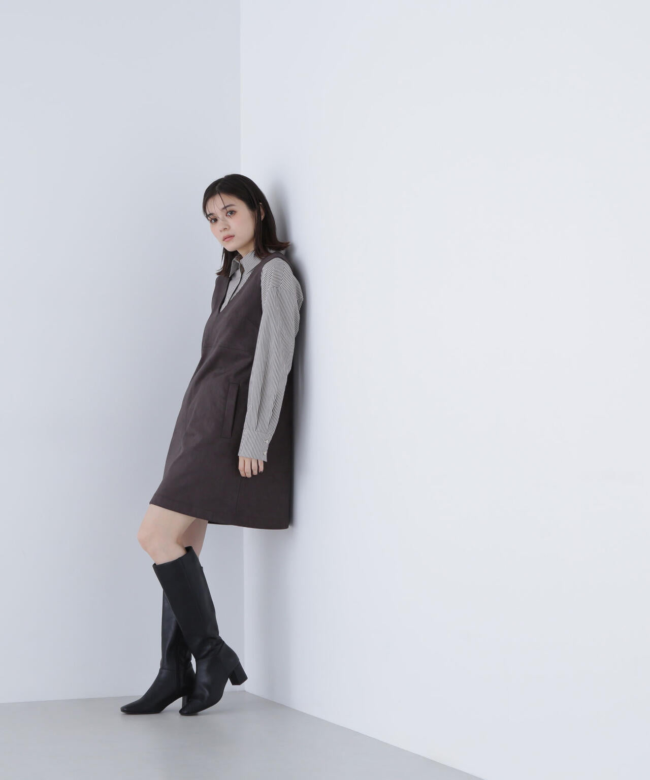 フェイクスウェードミニジャンスカ | NATURAL BEAUTY BASIC