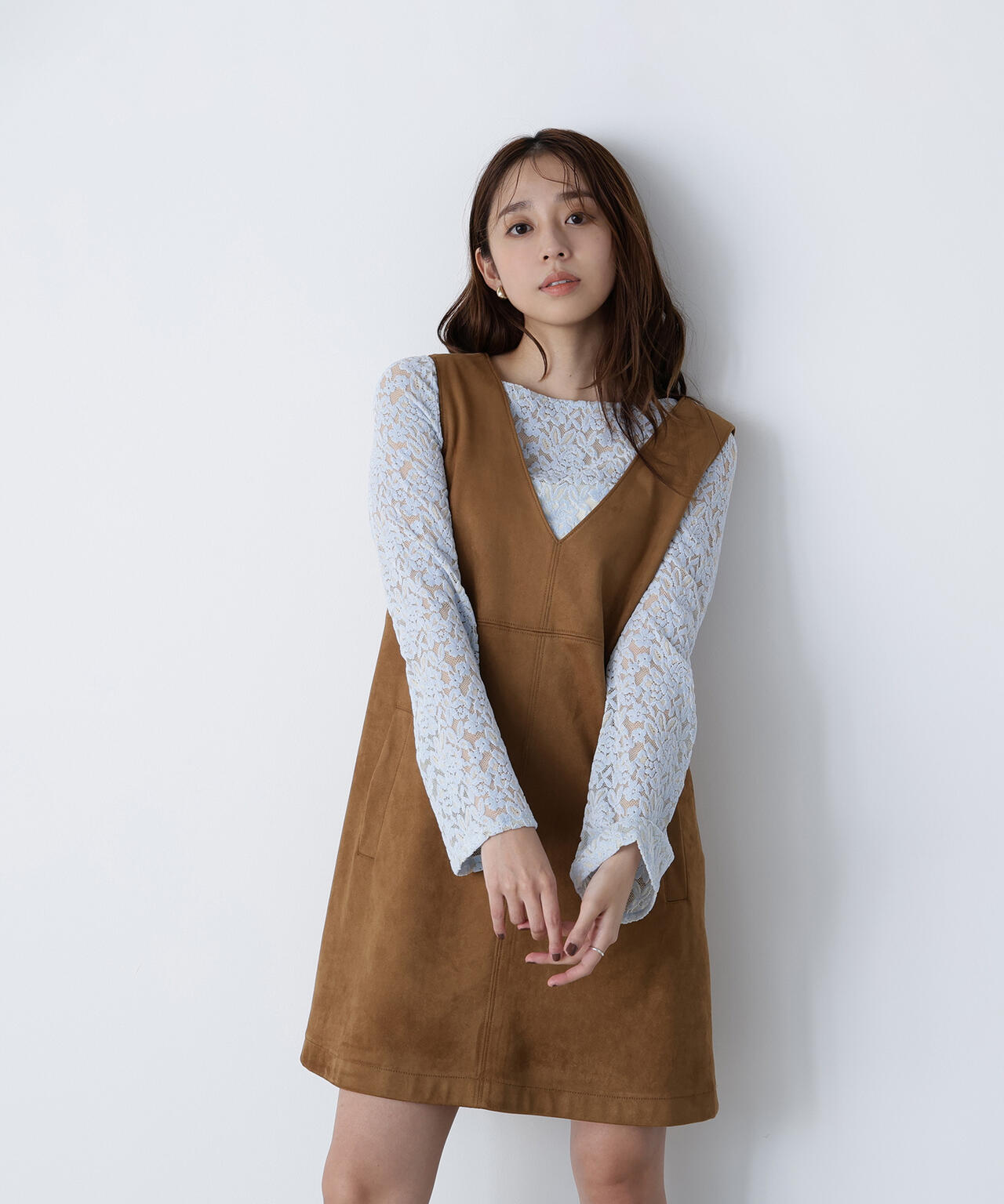 フェイクスウェードミニジャンスカ | NATURAL BEAUTY BASIC