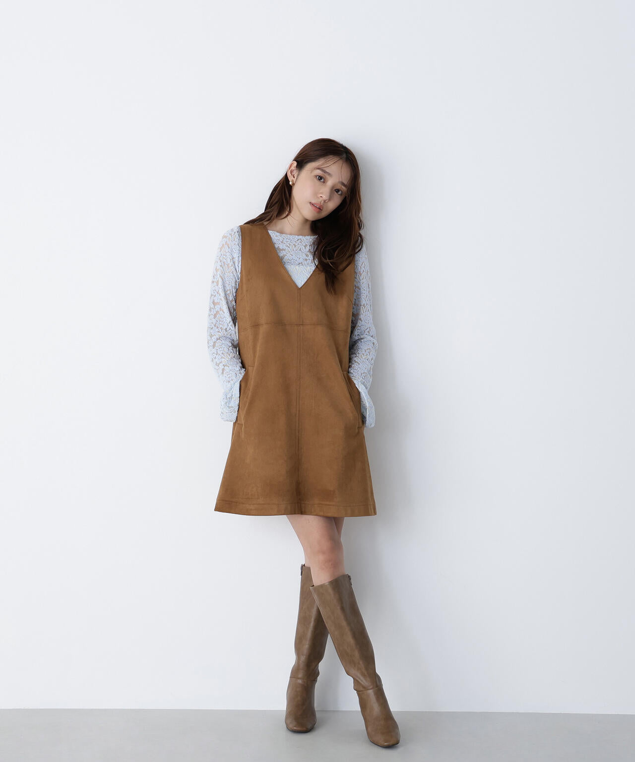 73258セール現品限　美品ヴィンテージ　オーストリア発行産業8種揃凹版 フェイクスウェードミニジャンスカ | NATURAL BEAUTY BASIC