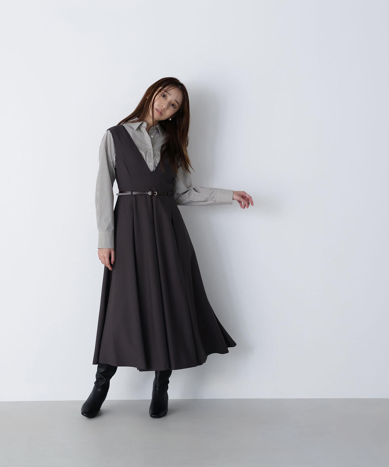 ベルテッドタックジャンスカ | NATURAL BEAUTY BASIC