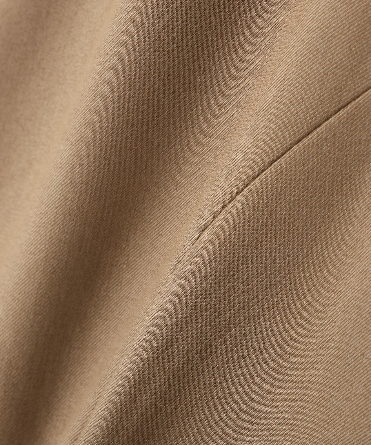 新品タグ付ベルテットタックジャンスカ ベージュP/Sサイズ ベルテッドタックジャンスカ | NATURAL BEAUTY BASIC