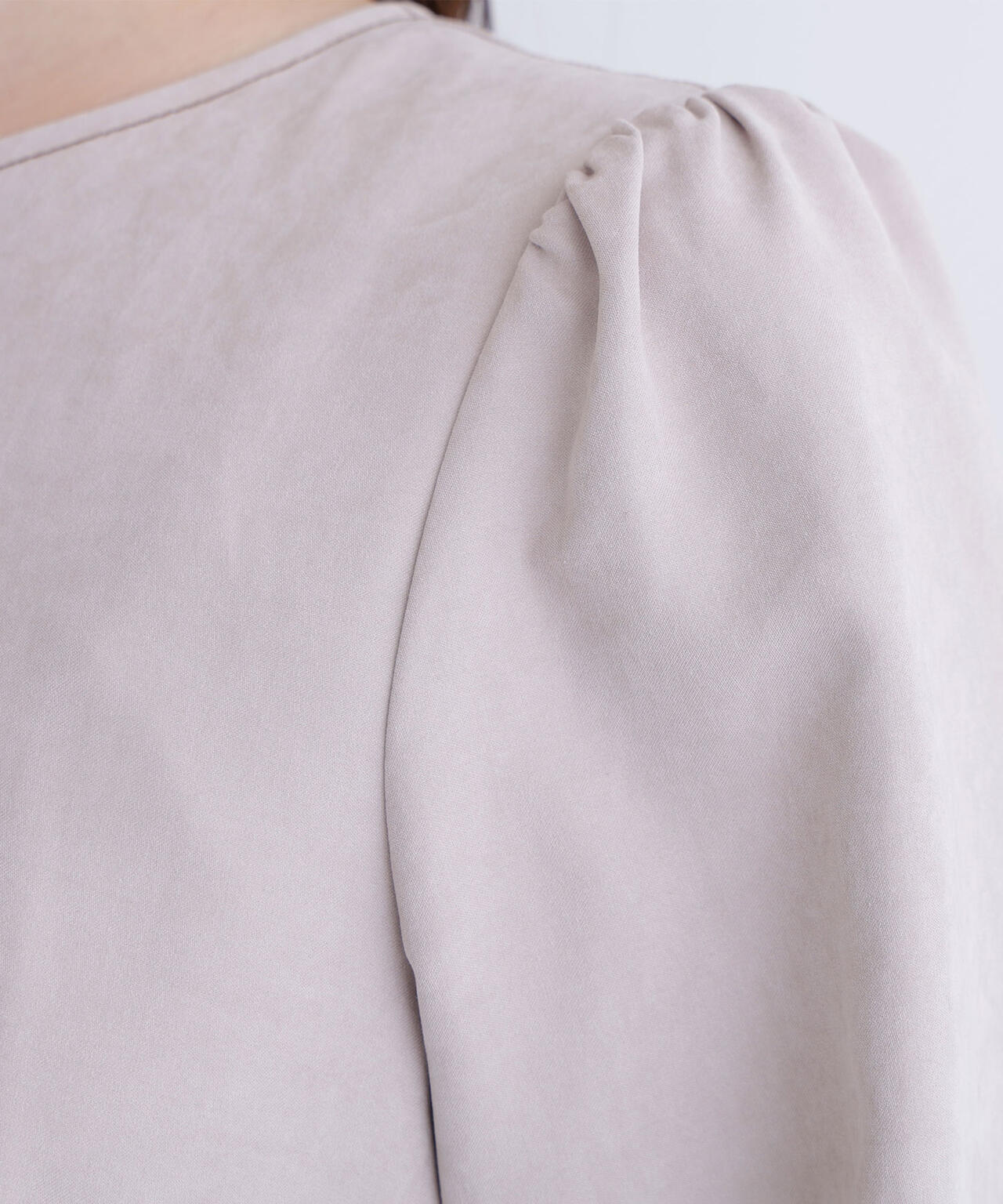 バイカラーステッチワンピース