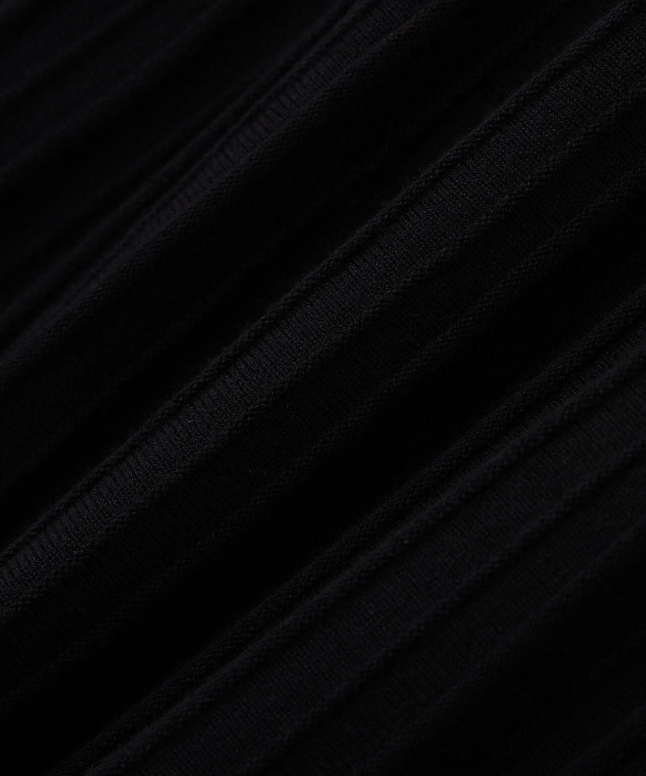 アシメネックニットワンピース